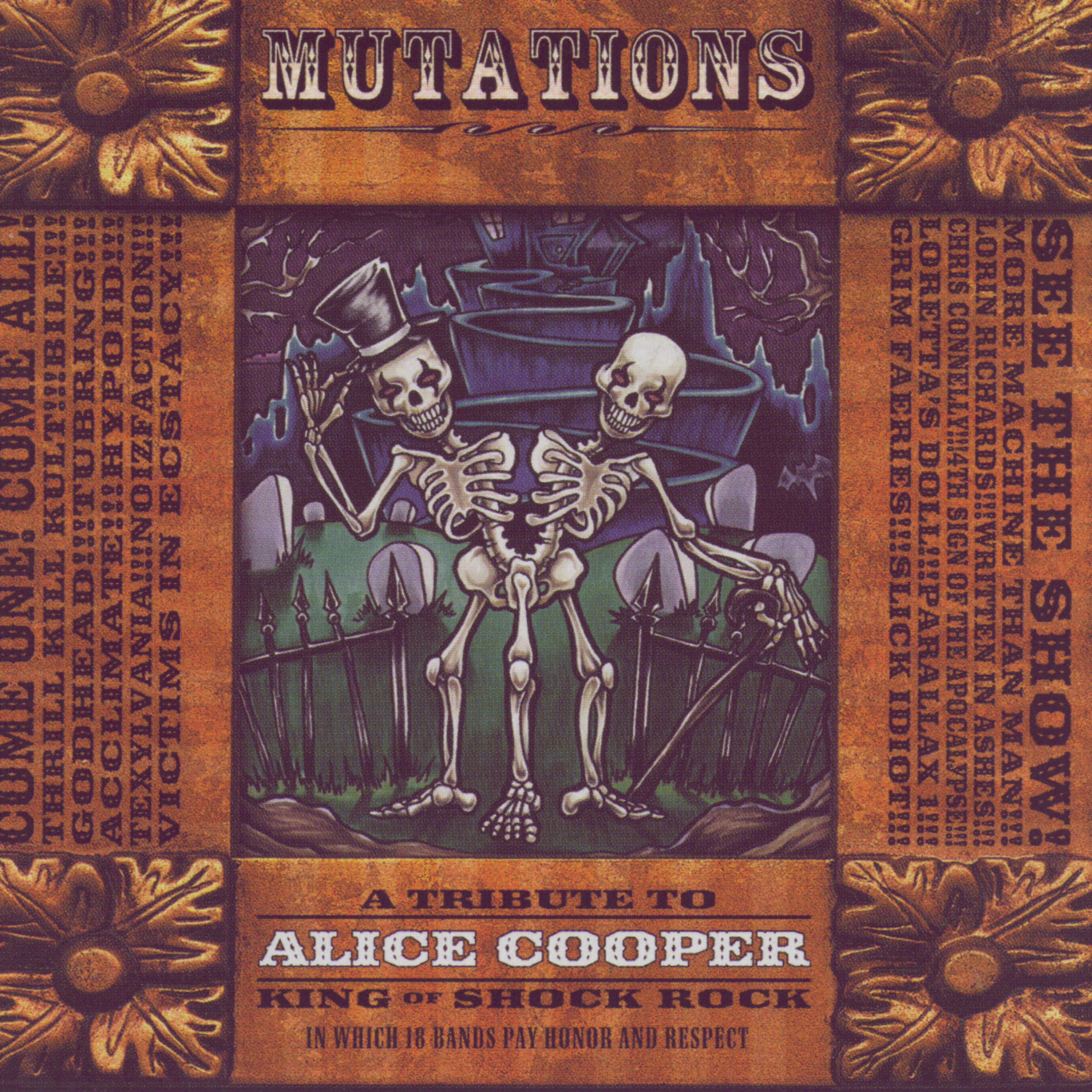 Постер альбома Mutations - A Tribute to Alice Cooper