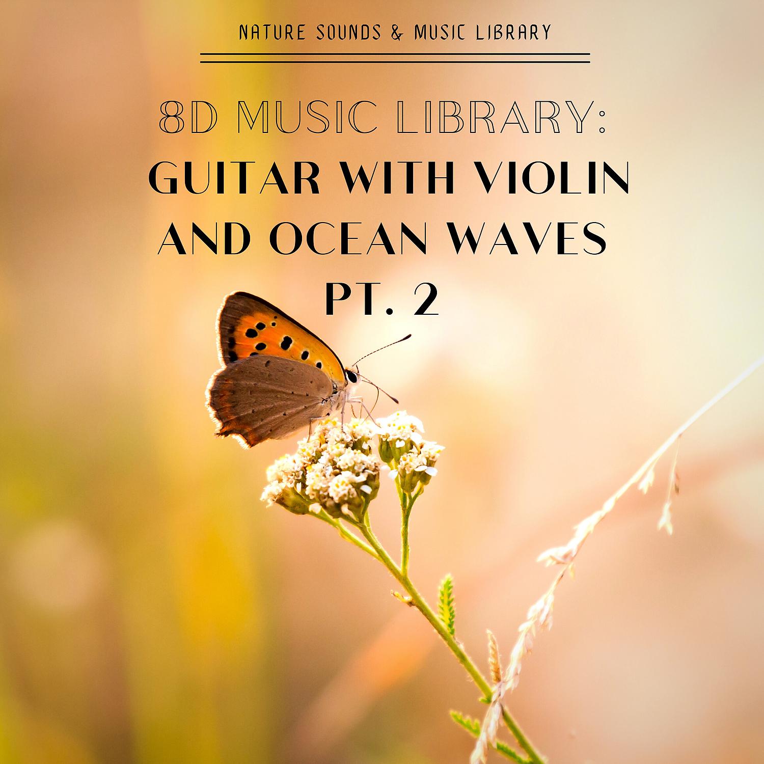 Постер альбома 8D Music Library: Guitar with Violin and Ocean Waves Pt. 2