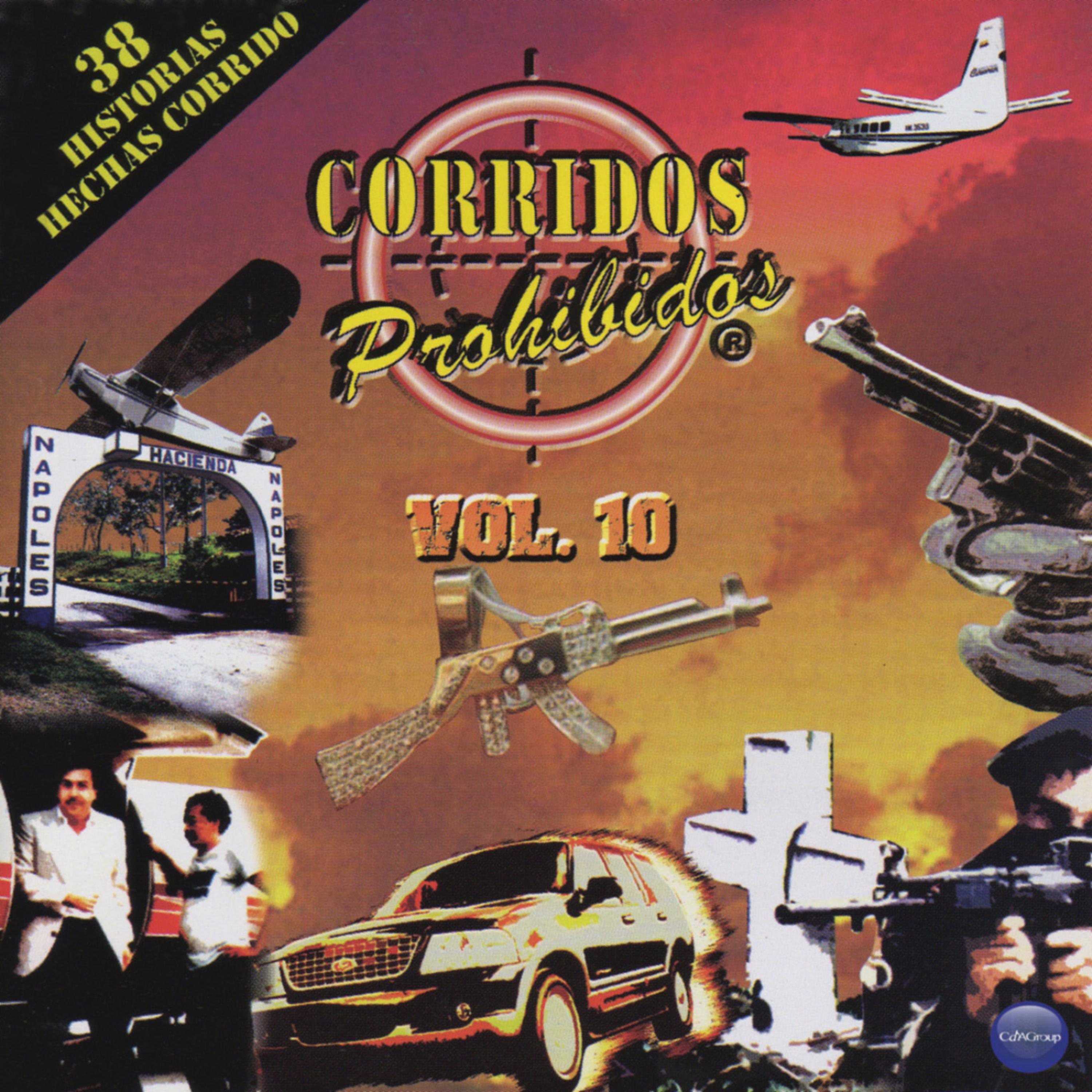 Постер альбома Corridos Prohibidos, Vol. 10