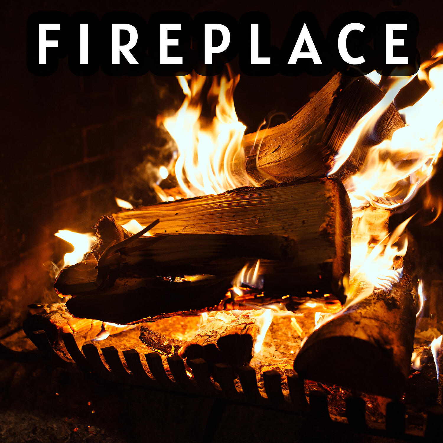 Christmas Relaxing Sounds - Campfire Fireplace Sound For Cozy Christmas and To help you Sleep