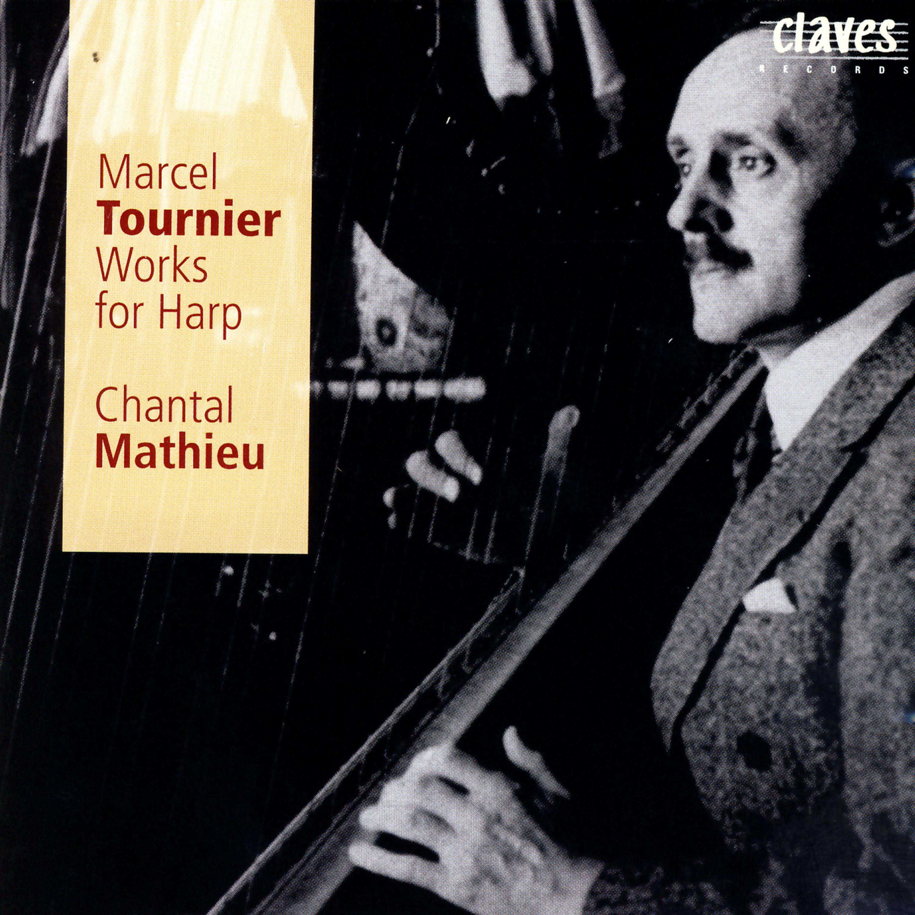 Постер альбома Tournier: Works for solo Harp