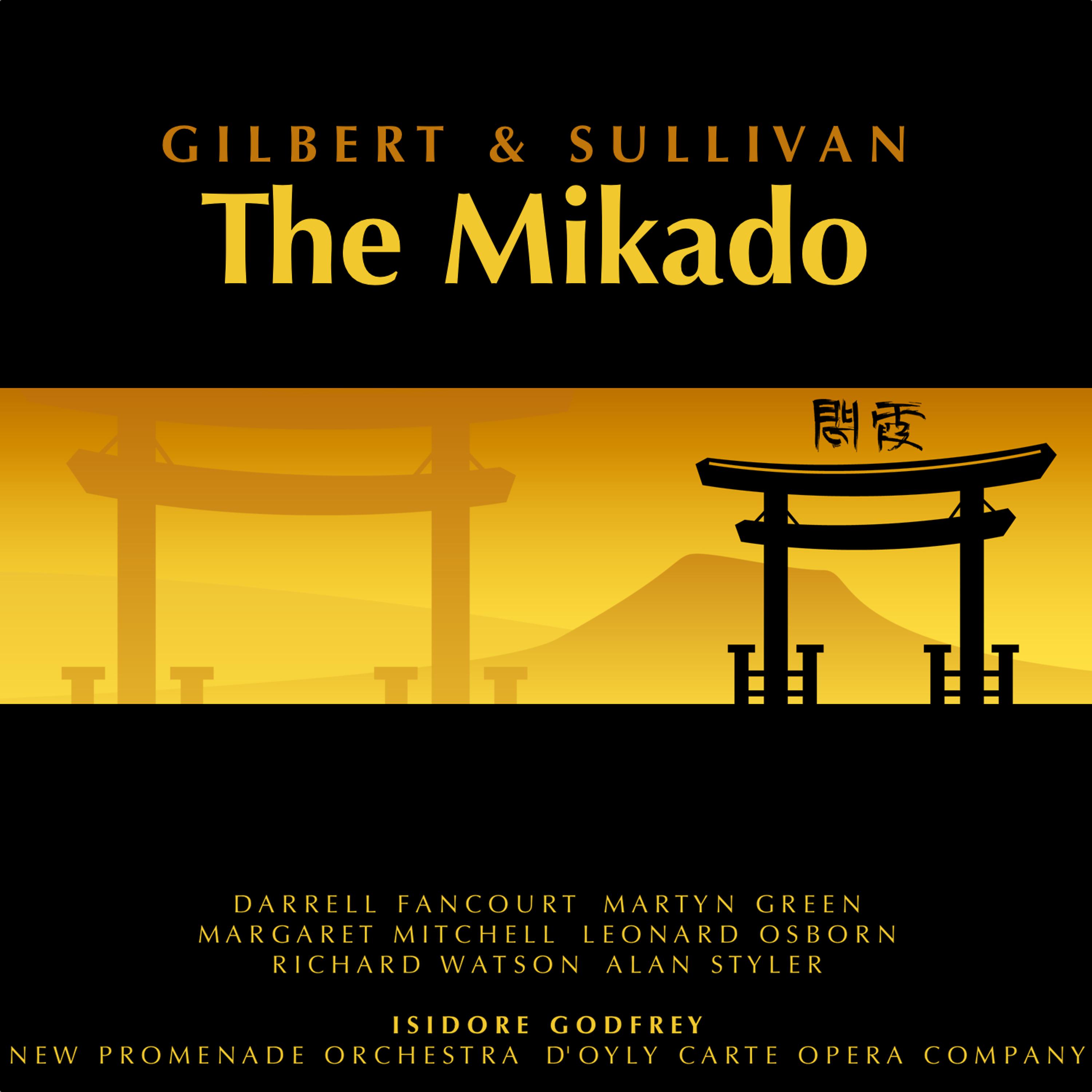 Постер альбома Gilbert and Sullivan: The Mikado