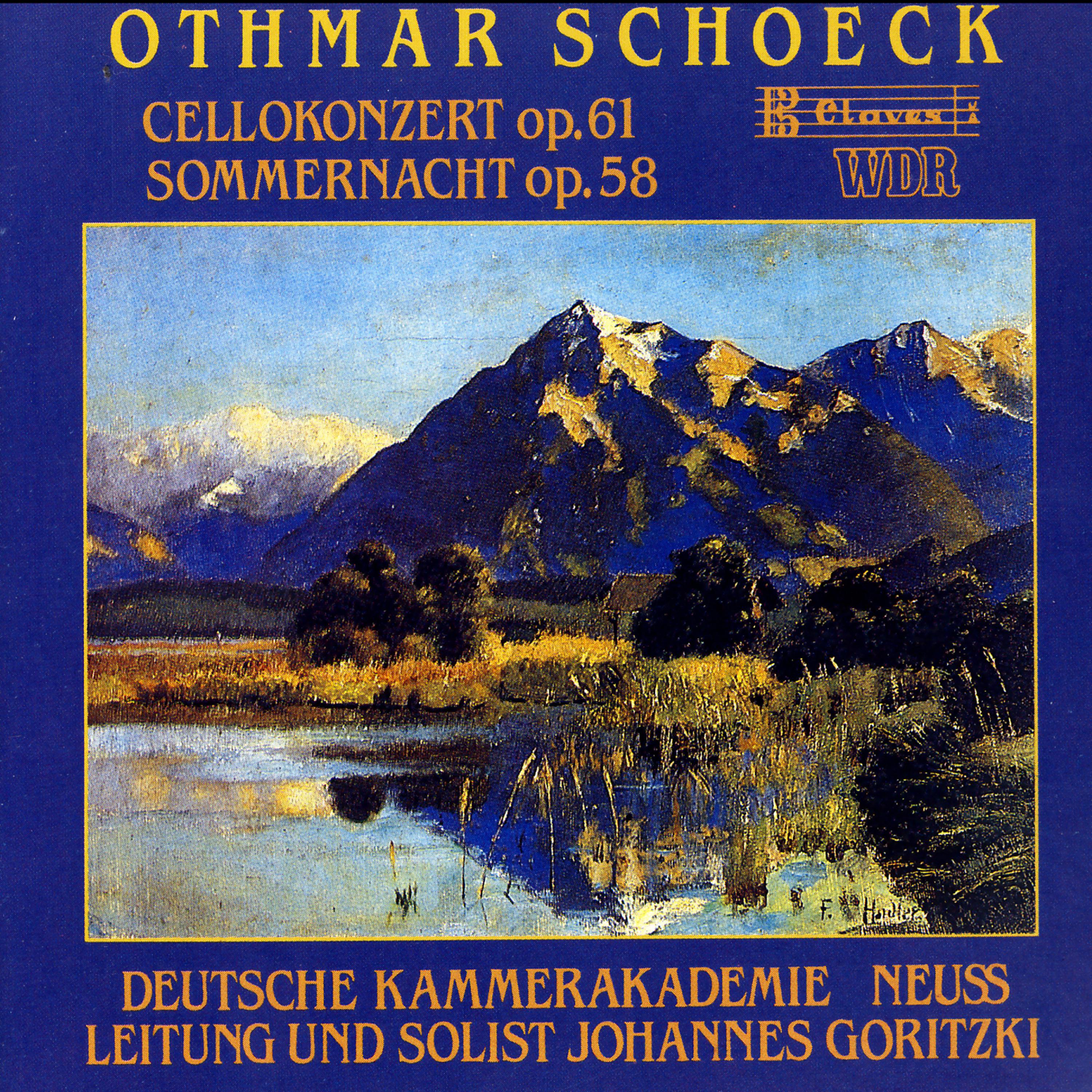Постер альбома Schoeck: Cello Concerto, Op. 61 - Sommernacht, Op. 58 for Strings