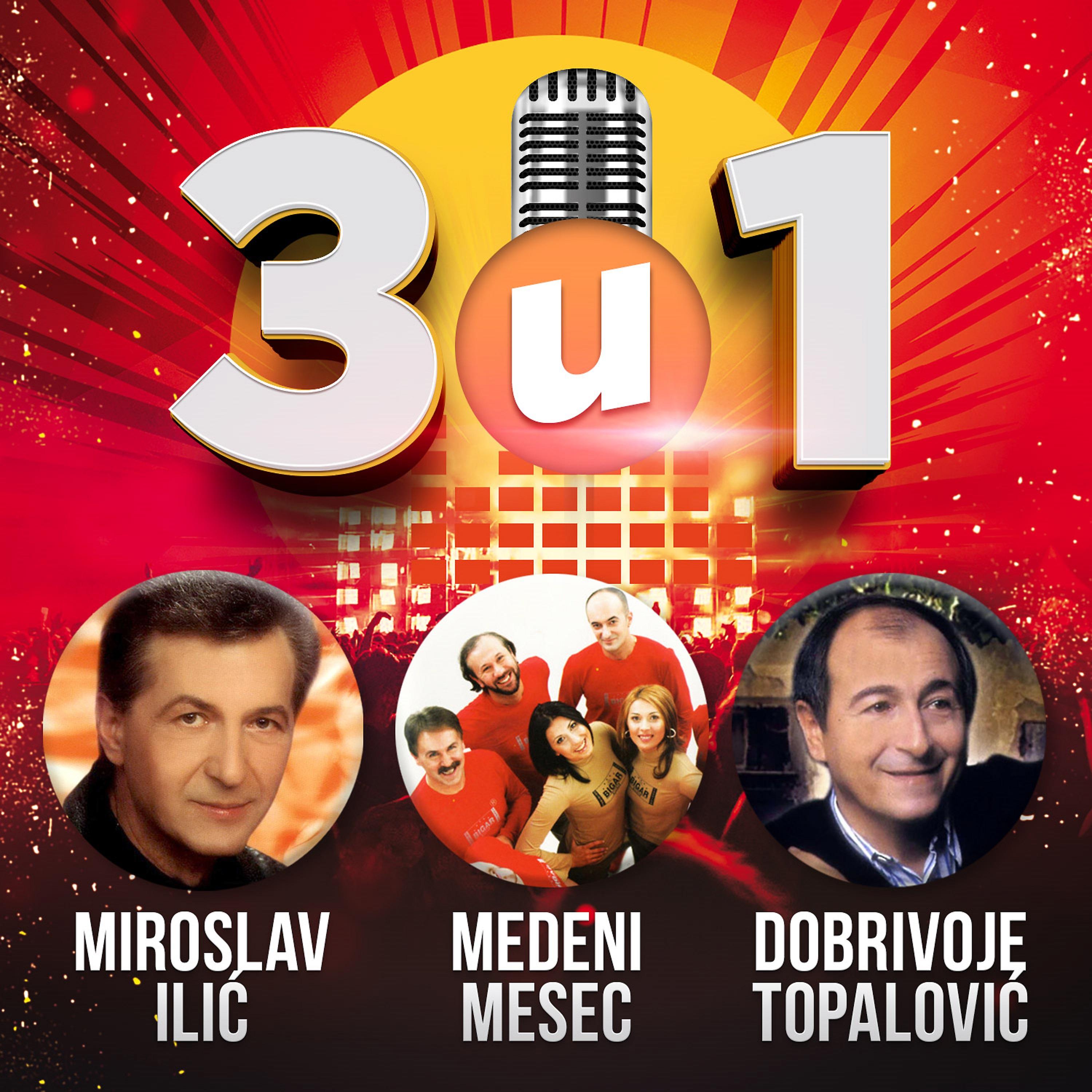 Постер альбома 3 u 1 - Miroslav, Dobrivoje, Medeni Mesec