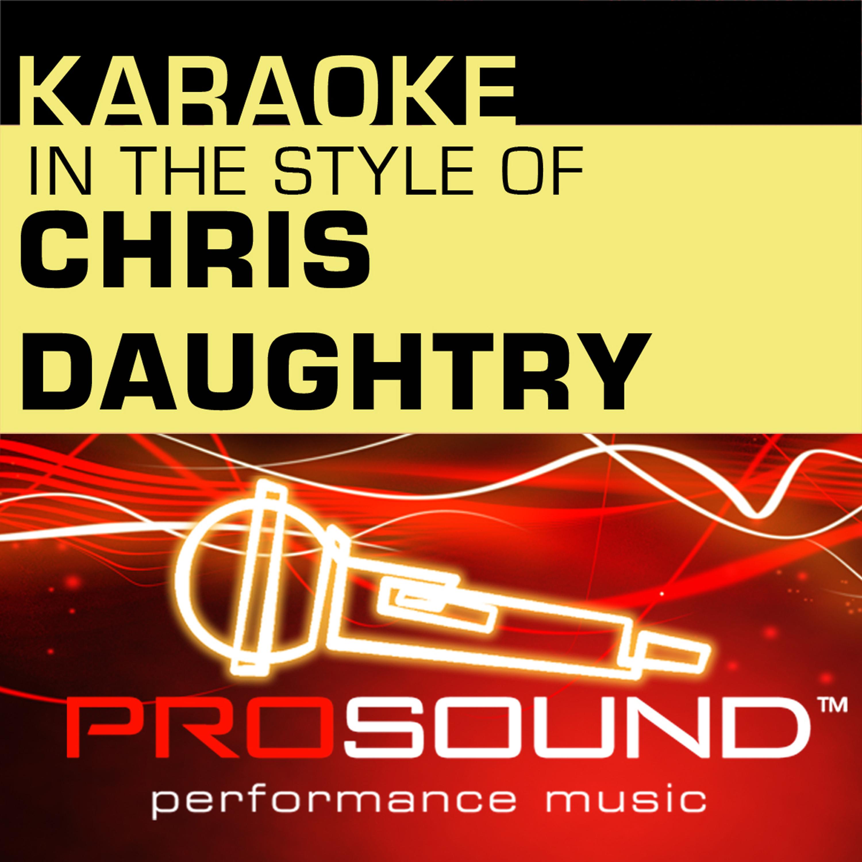 ProSound Karaoke Band - It's Not Over (Karaoke Lead Vocal Demo)[In the style of Chris Daughtry]