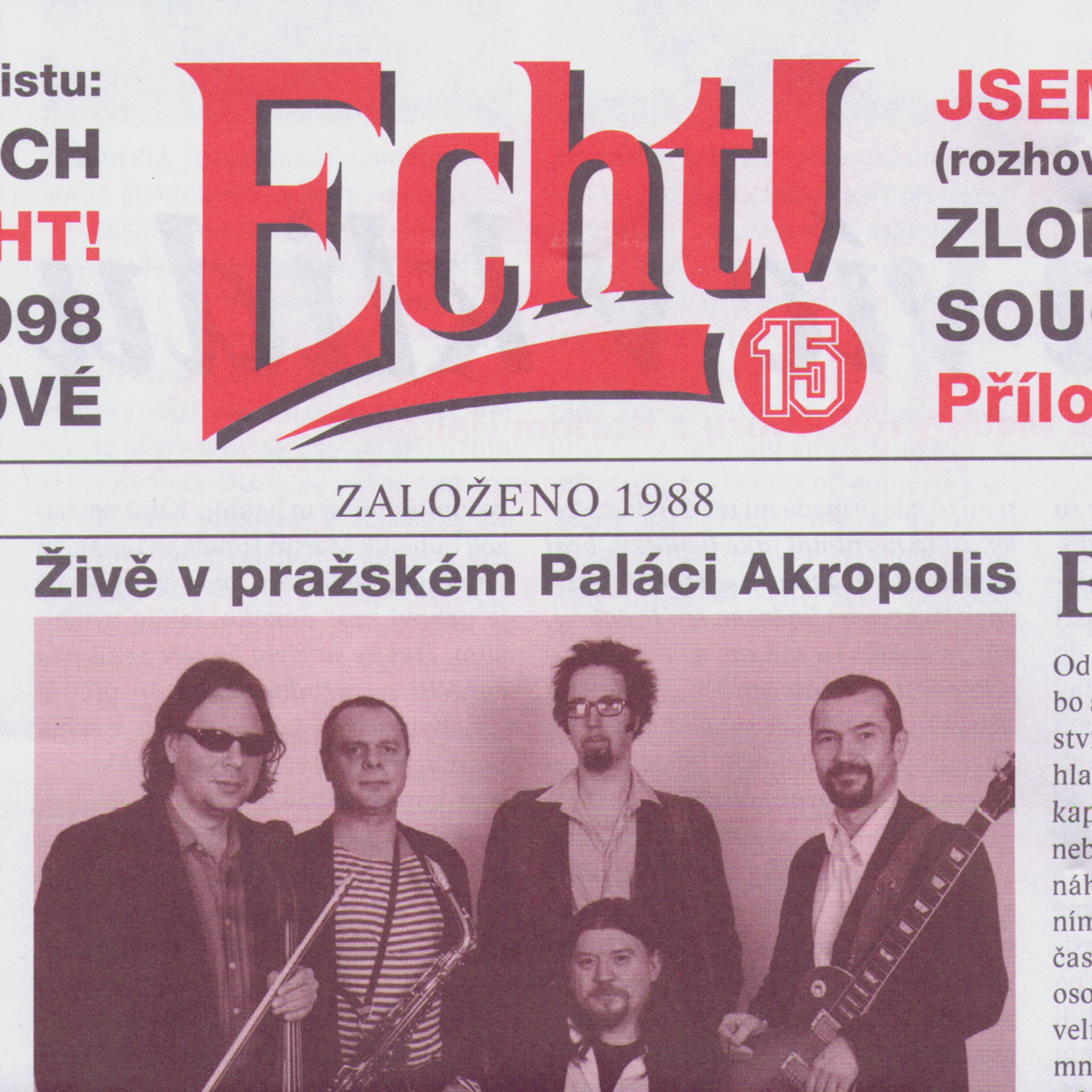 Постер альбома Zive v Palaci Akropolis