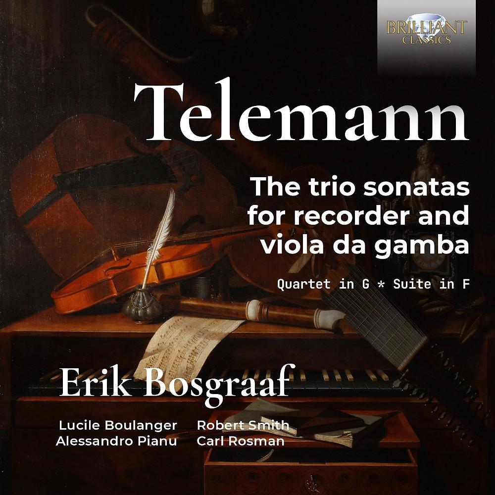 Постер альбома Telemann: Trio Sonatas for Recorder and Viola da Gamba