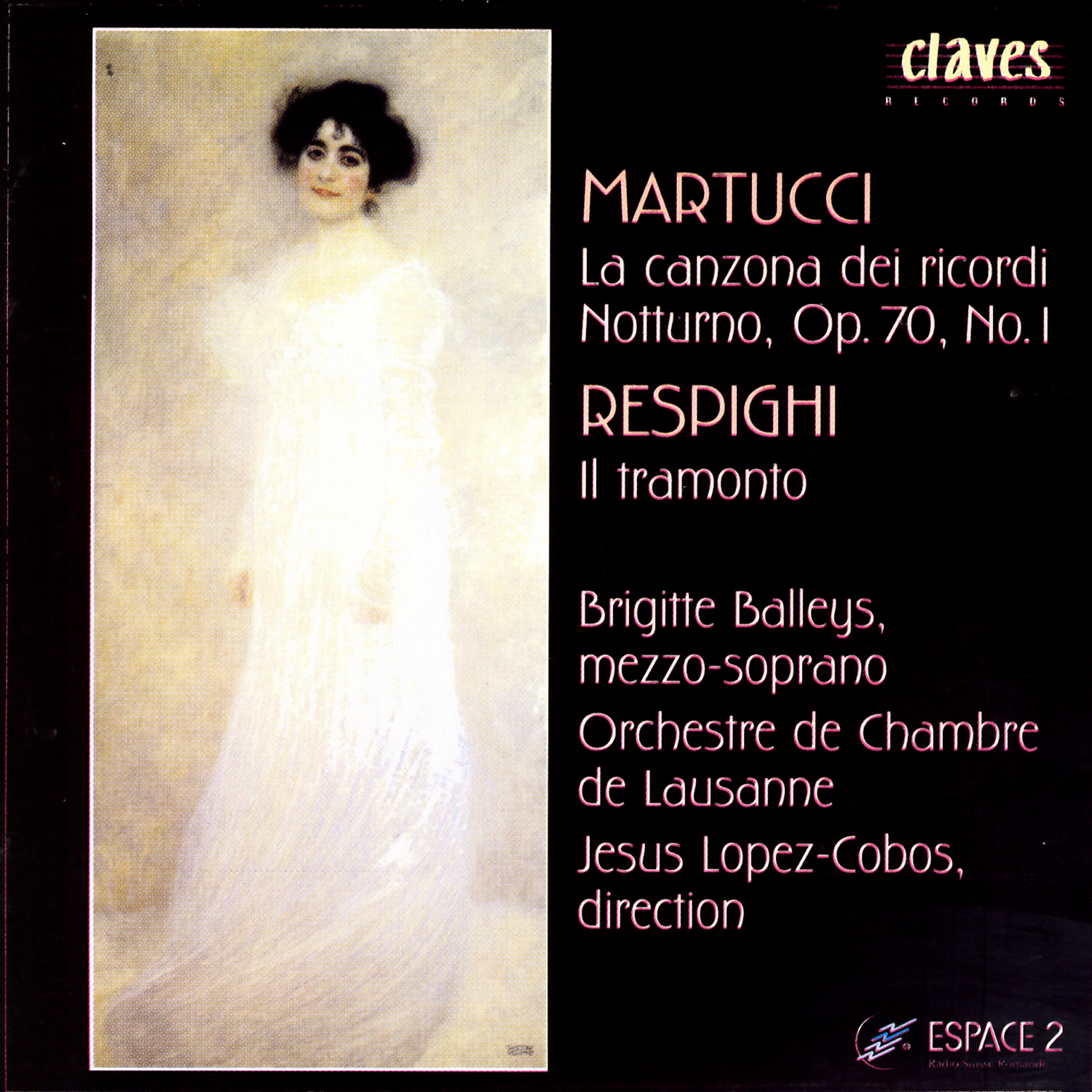 Brigitte Balleys - Il Tramonto, lyric poem for mezzo-soprano and strings