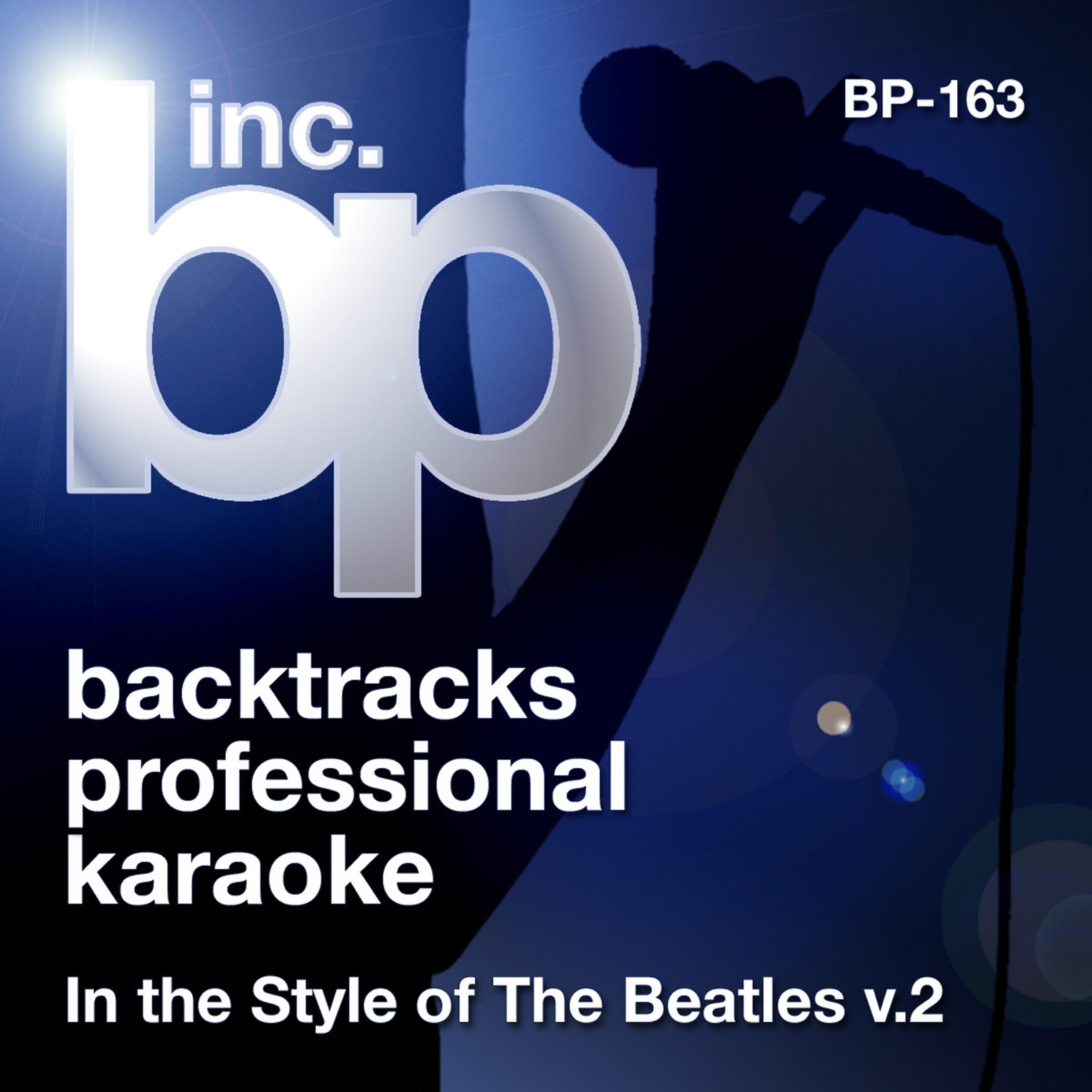 Постер альбома Karaoke In the Style of the Beatles, Vol. 2
