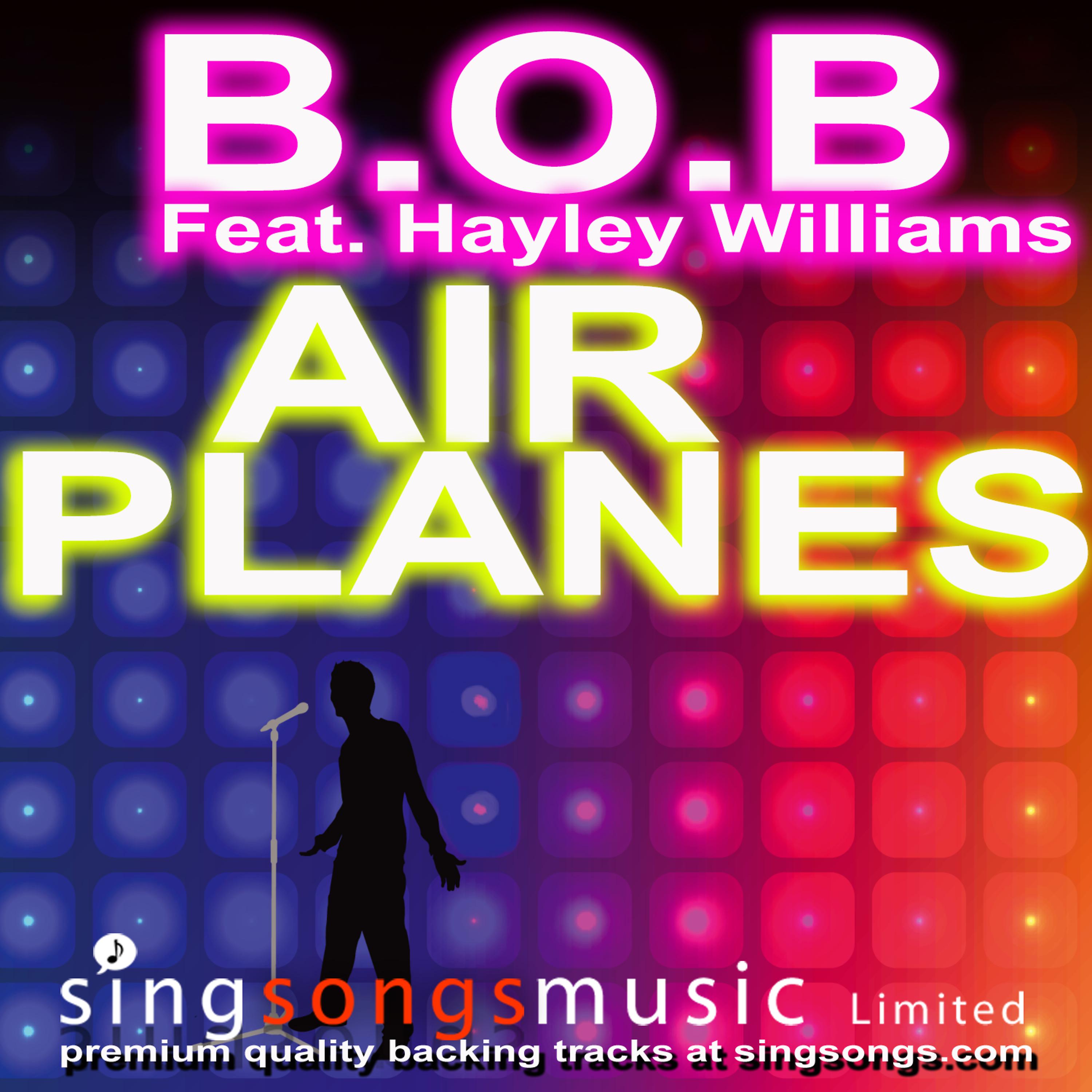 Постер альбома Airplanes (In the style of B.o.B featuring Hayley Williams of Paramore)