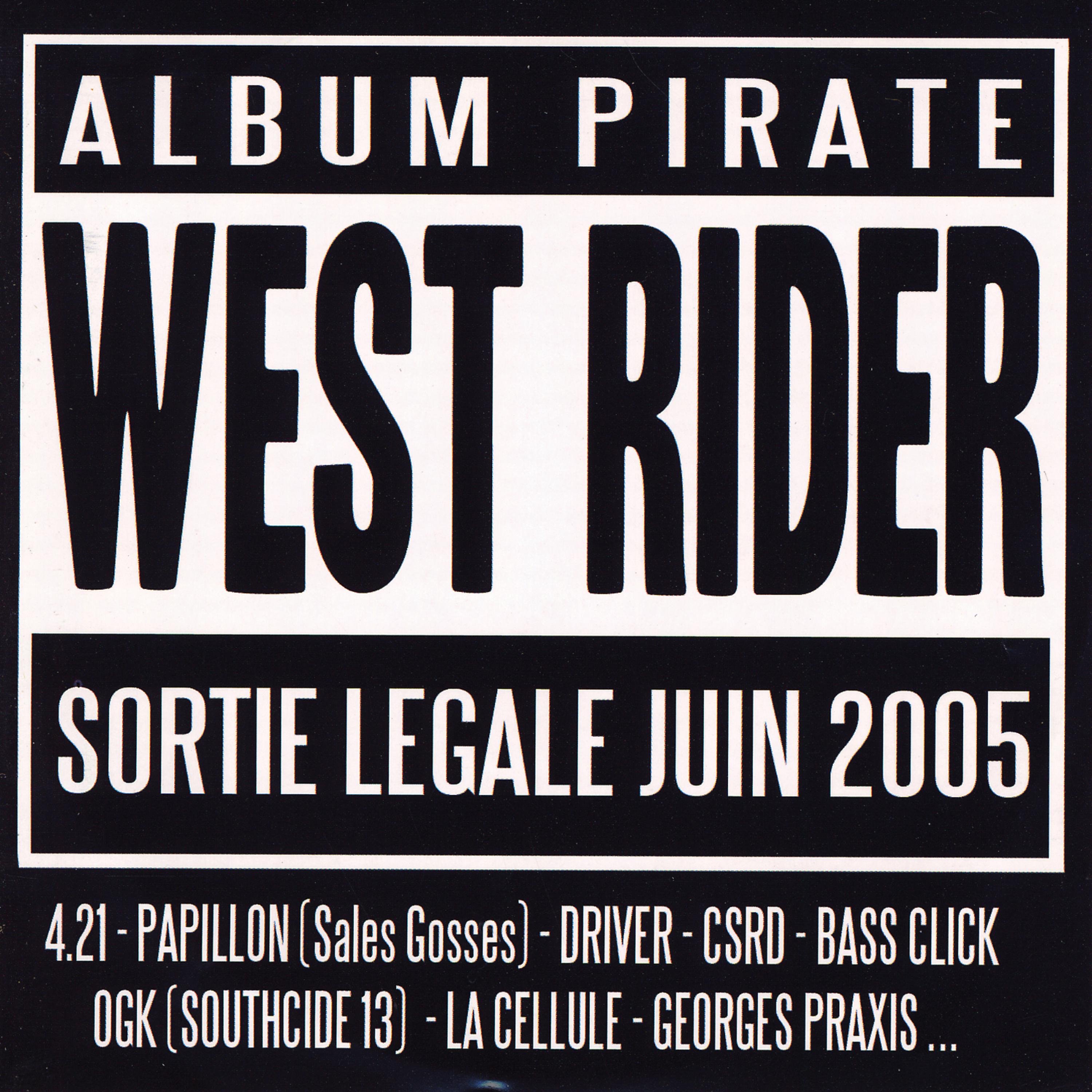 Постер альбома West Rider Vol. 2 - L'album pirate