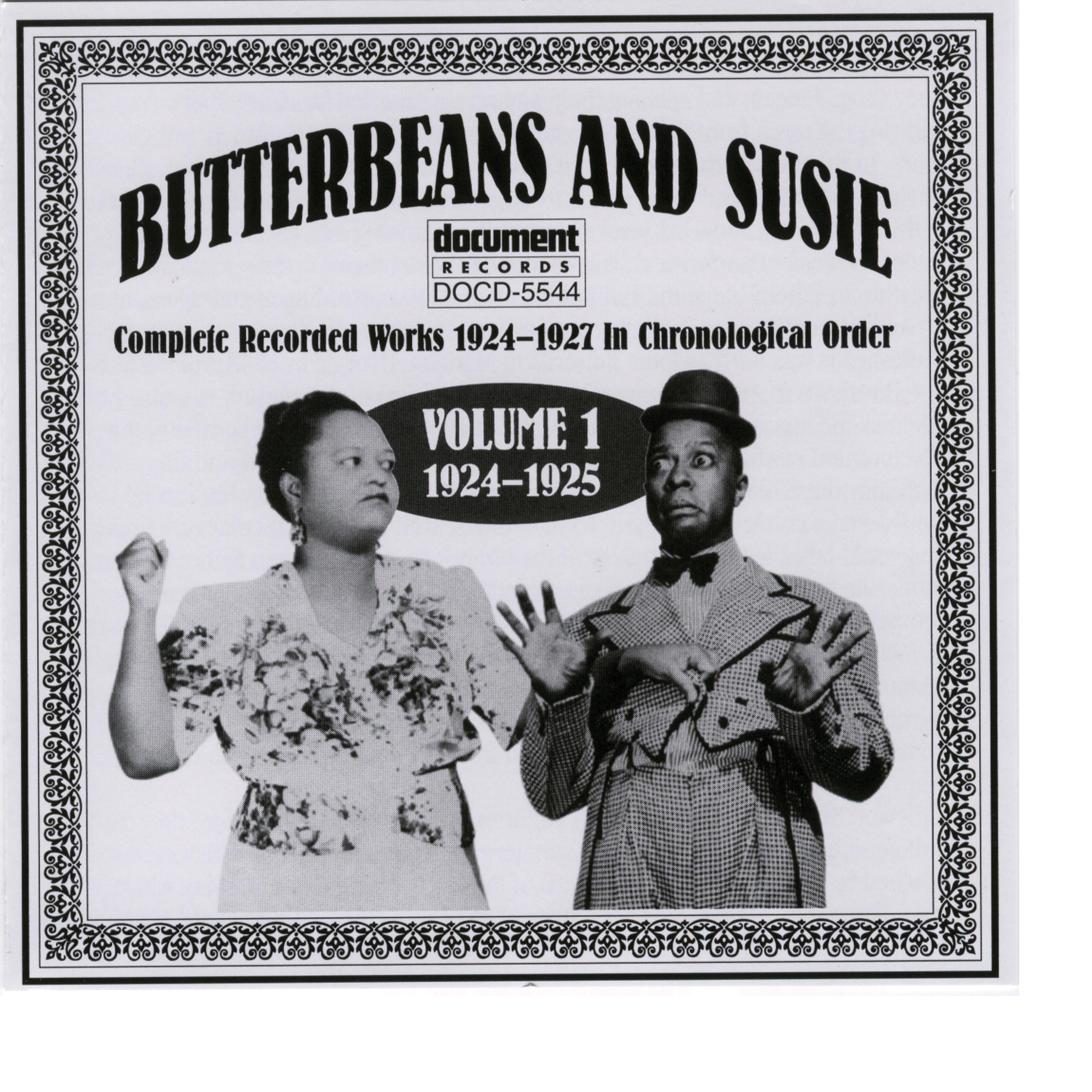 Постер альбома Butterbeans & Susie Vol. 1 (1924-1925)