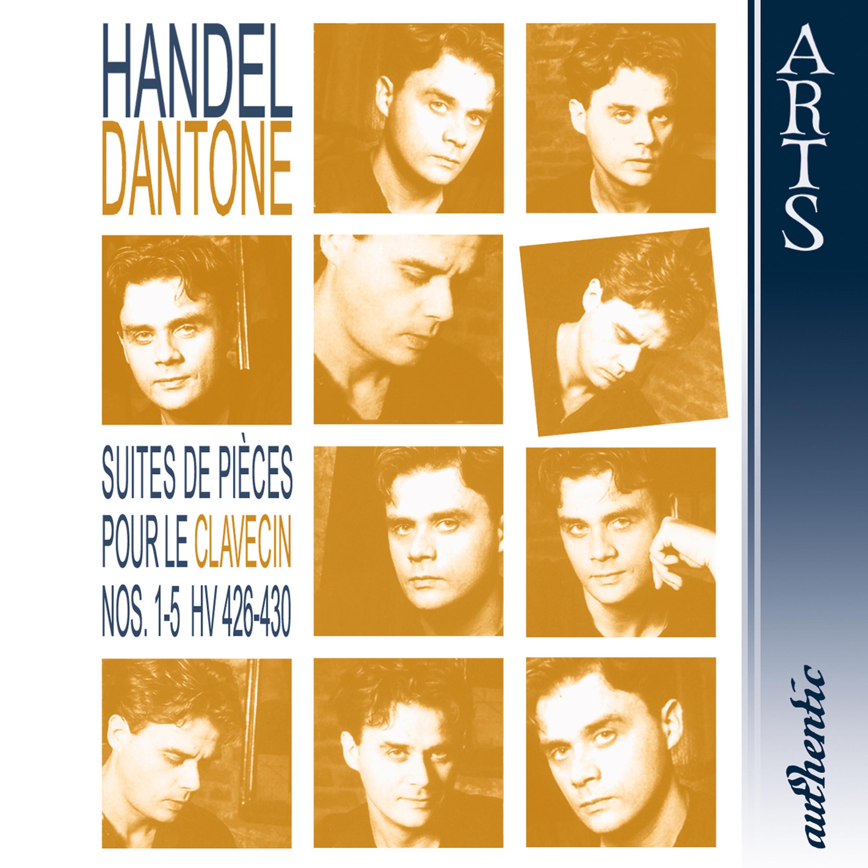 Постер альбома Händel: Suites de Piéces pour le Clavecin Nos. 1-5 HV 426-430