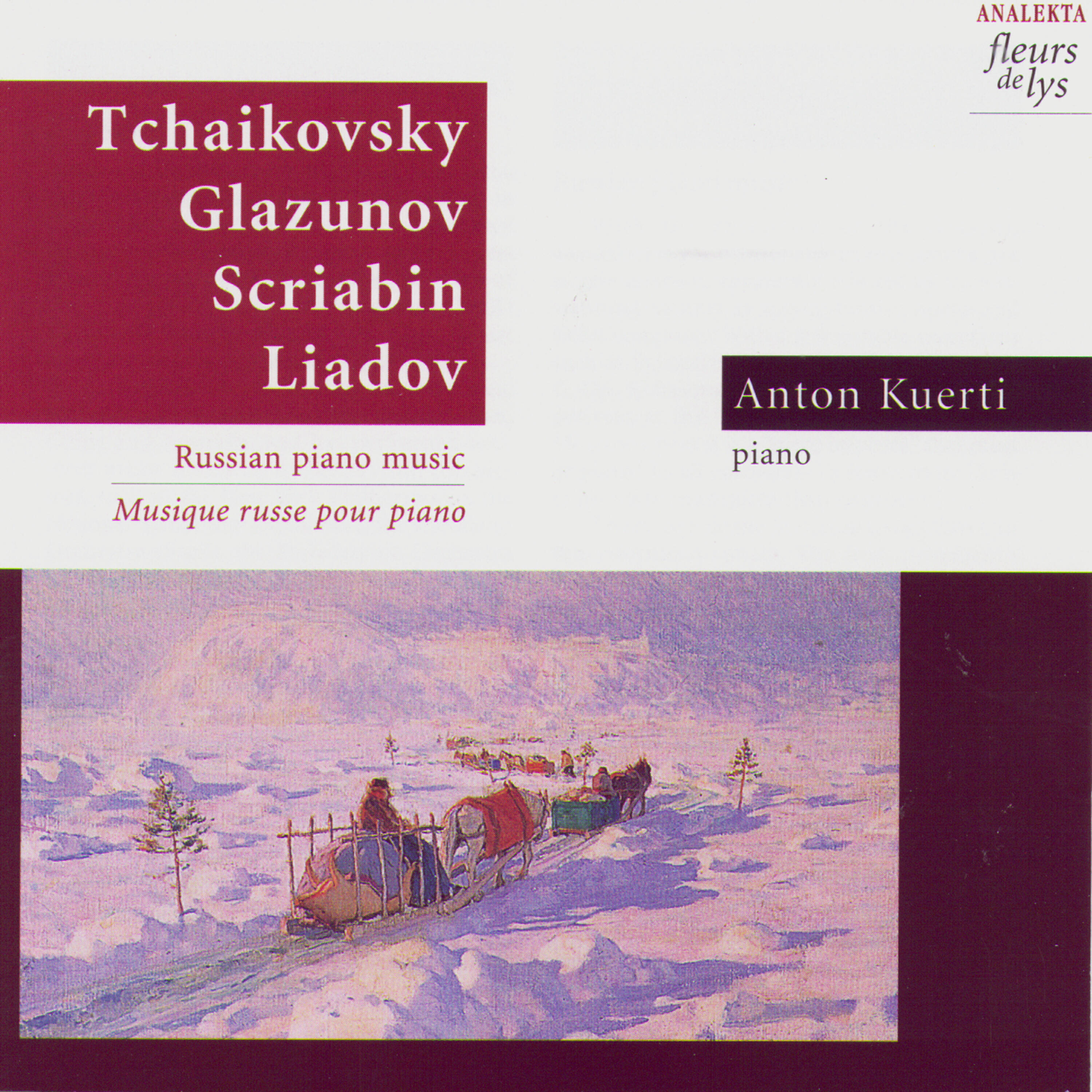 Anton Kuerti - Grand Sonata In G Op 37: I Moderato E Risoluto (Piotr Ilitch Tchaikovsky)