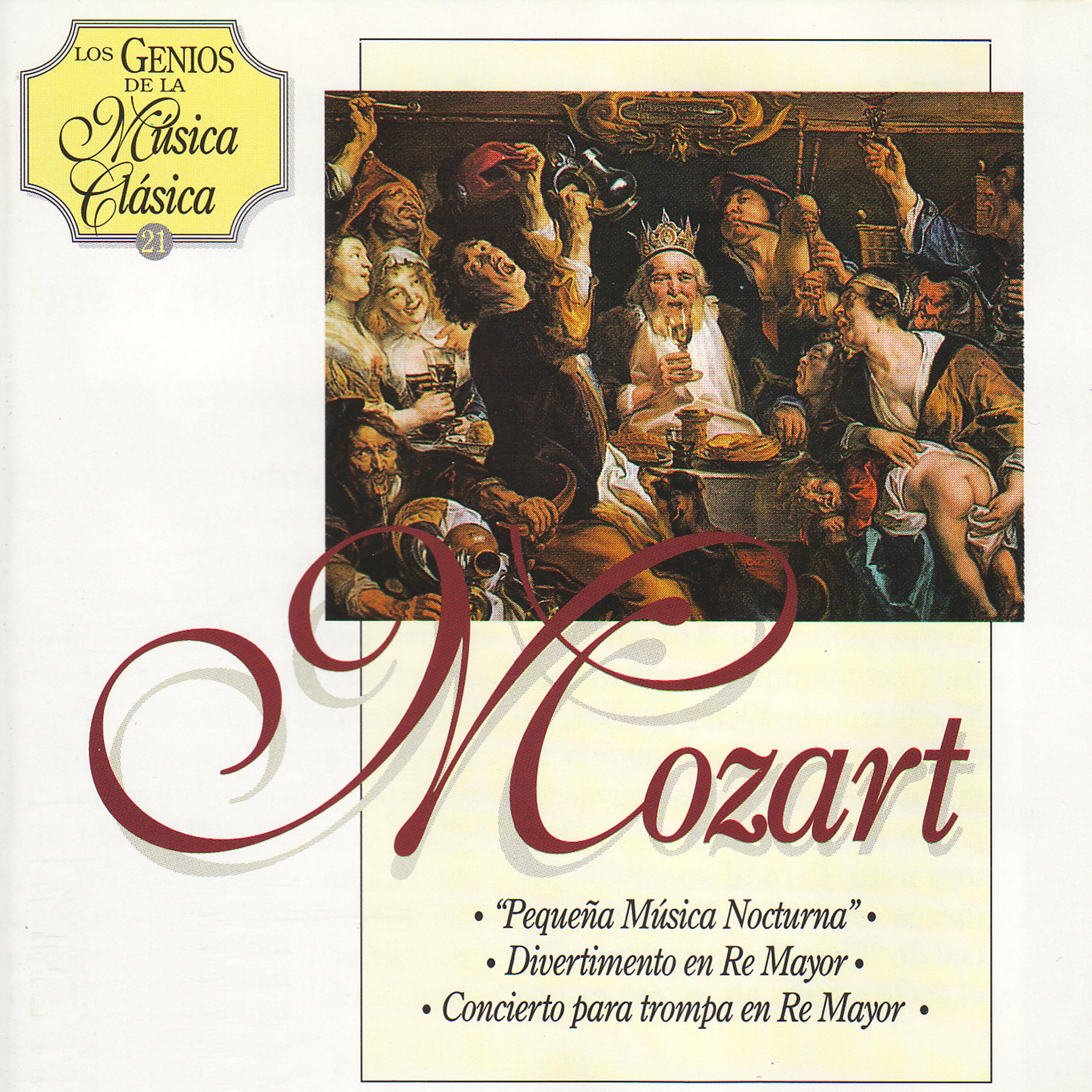 Постер альбома Serenata, Divertimento y Concierto de Mozart