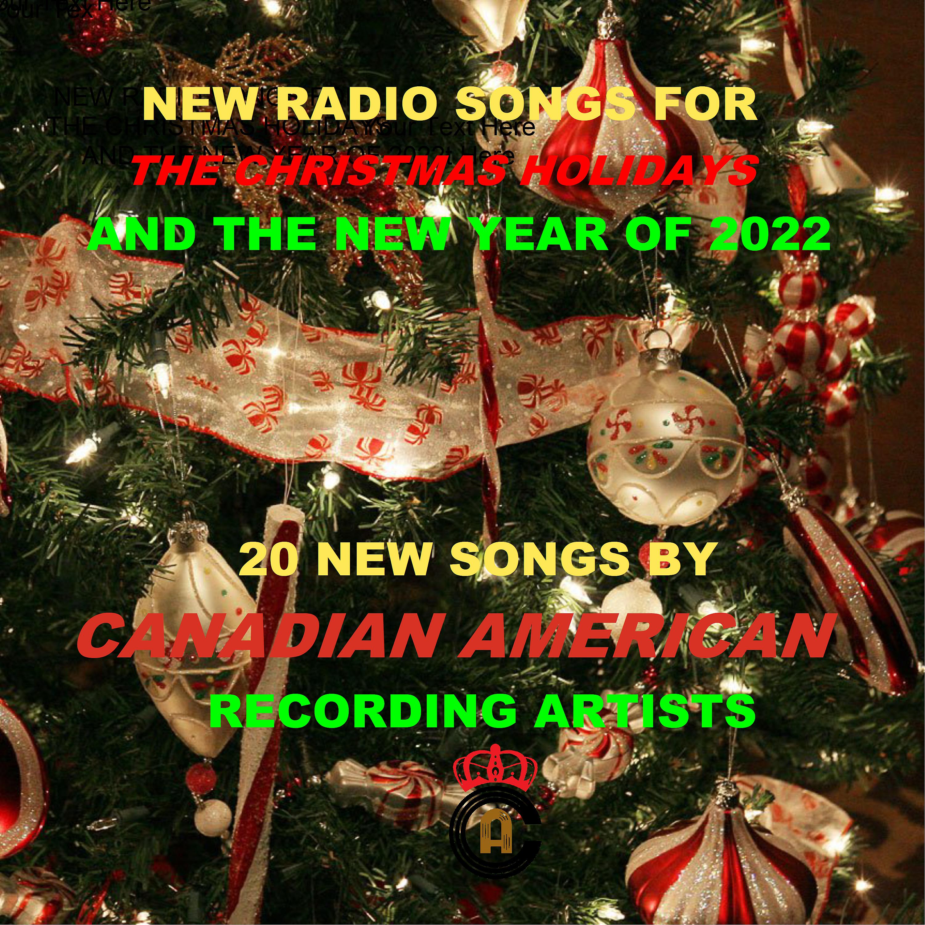 Постер альбома New Radio Songs for Christmas Holiday and New Years of 2022