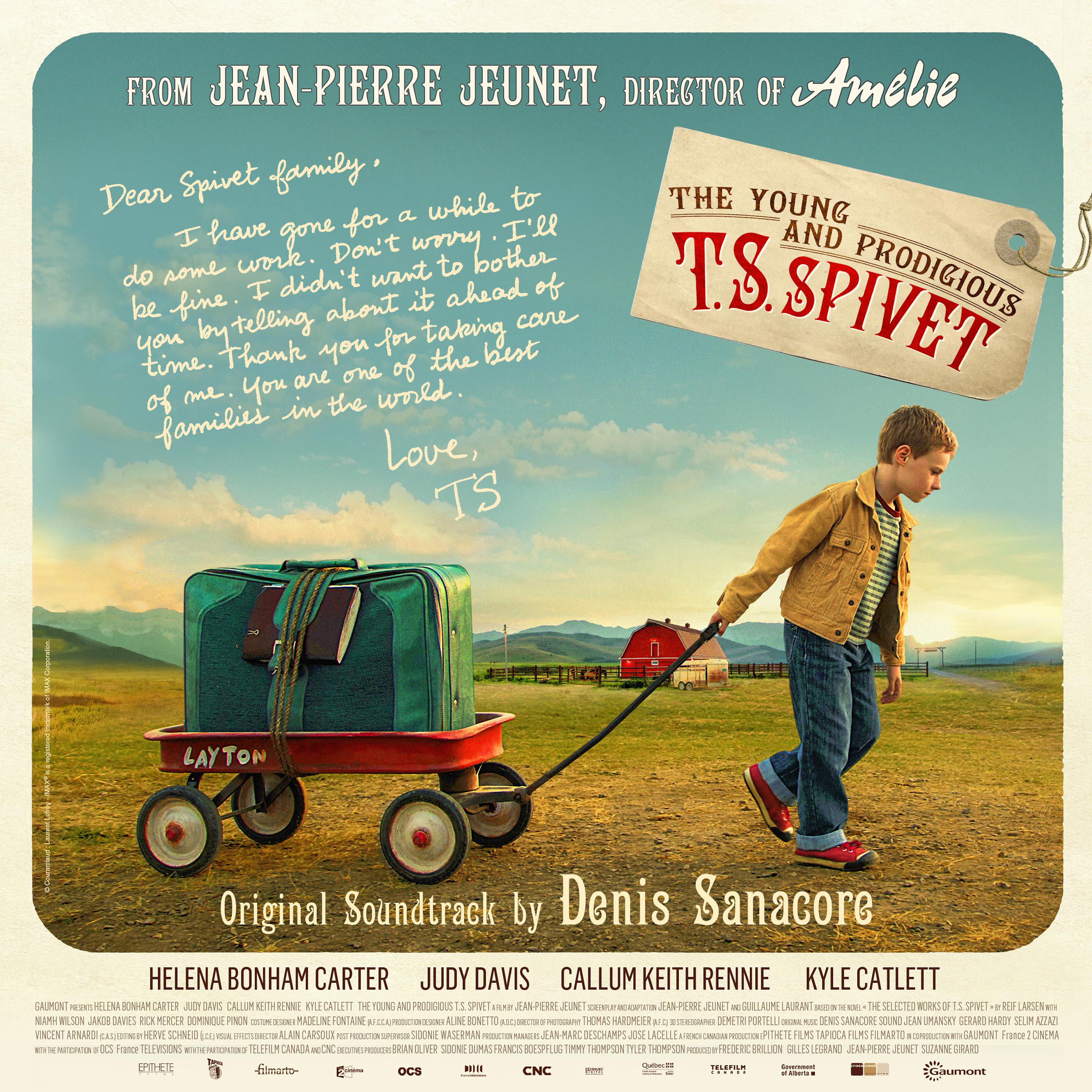 Постер альбома The Young and Prodigious T.S. Spivet (Original Motion Picture Soundtrack)