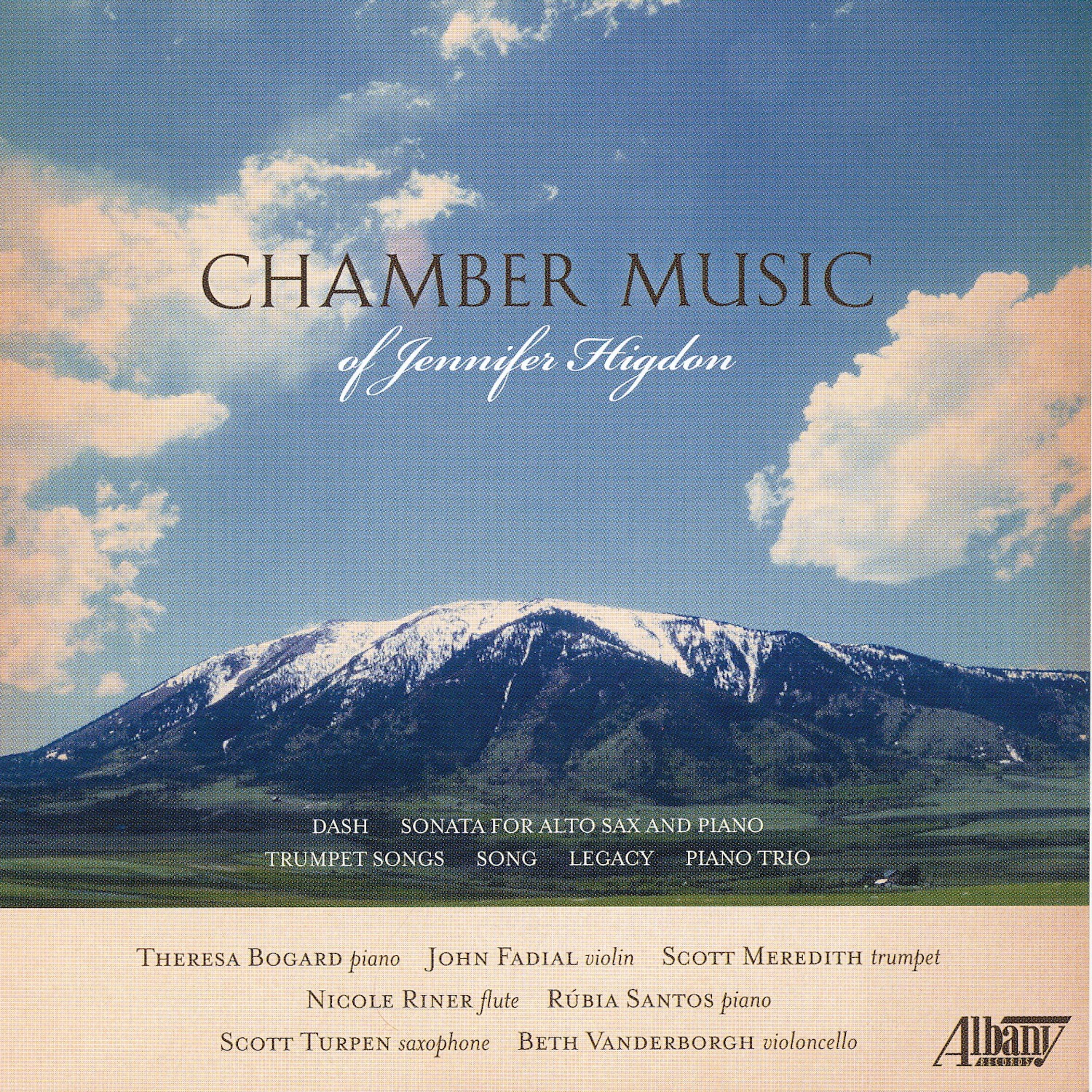 Постер альбома Jennifer Higdon: Chamber Music