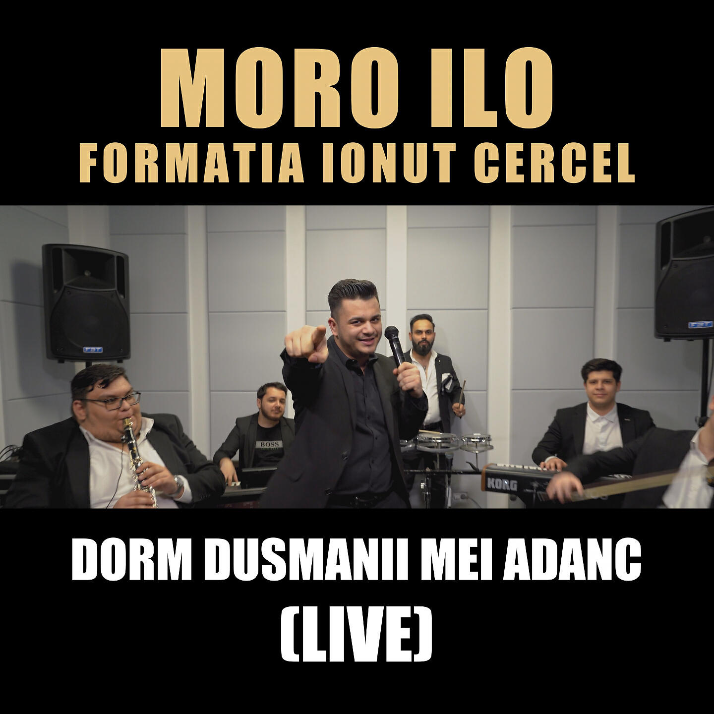 Formatia Ionut Cercel - Dorm dusmanii mei adanc (Live)