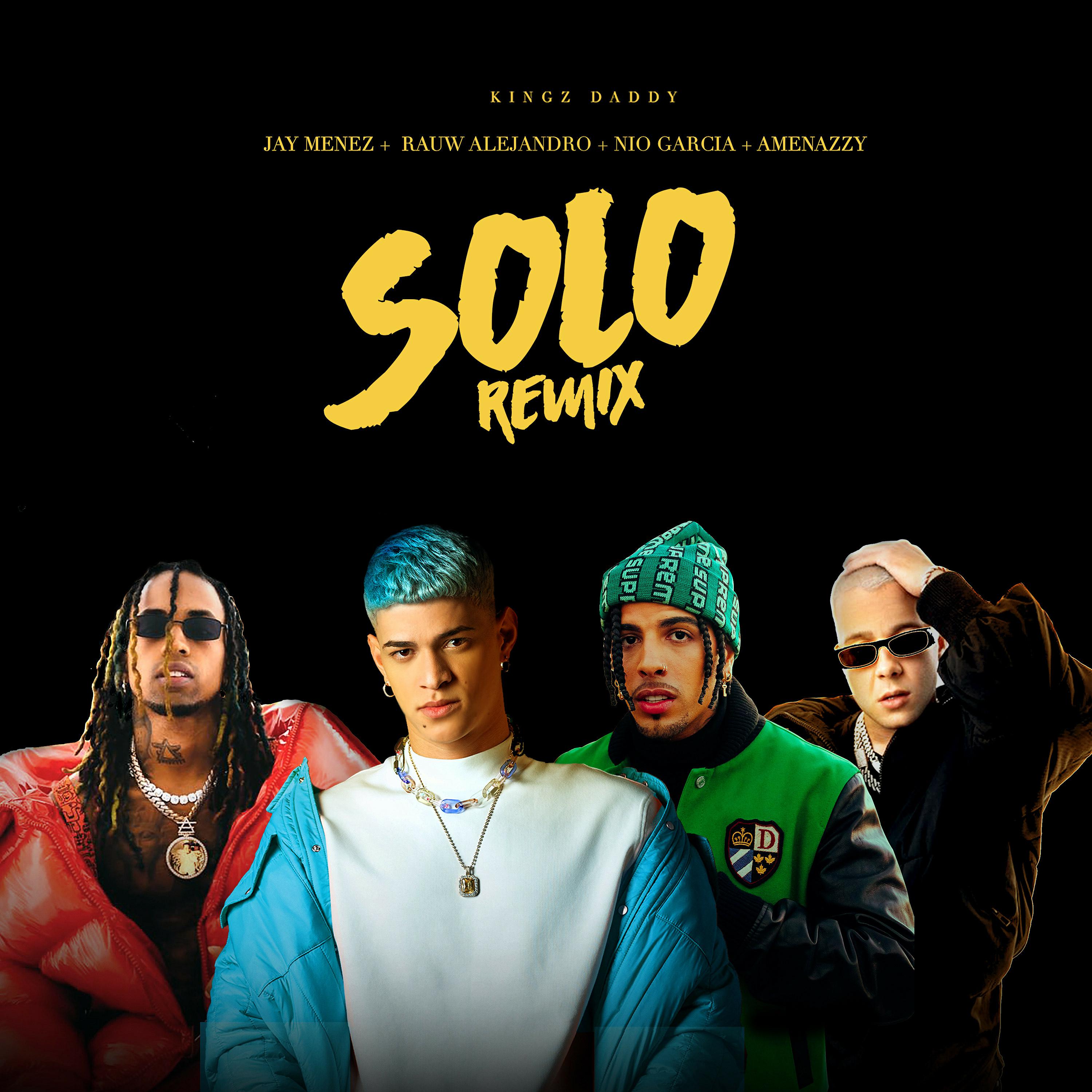 Постер альбома Solo Remix (with Rauw Alejandro & Nio Garcia feat. Amenazzy)
