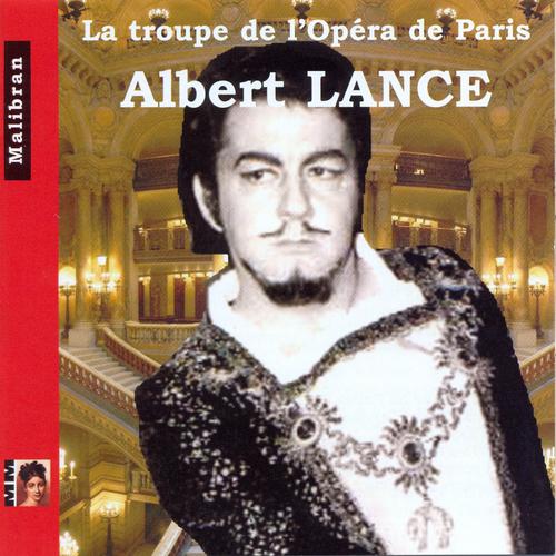 Постер альбома La troupe de l'Opéra de Paris: Albert Lance