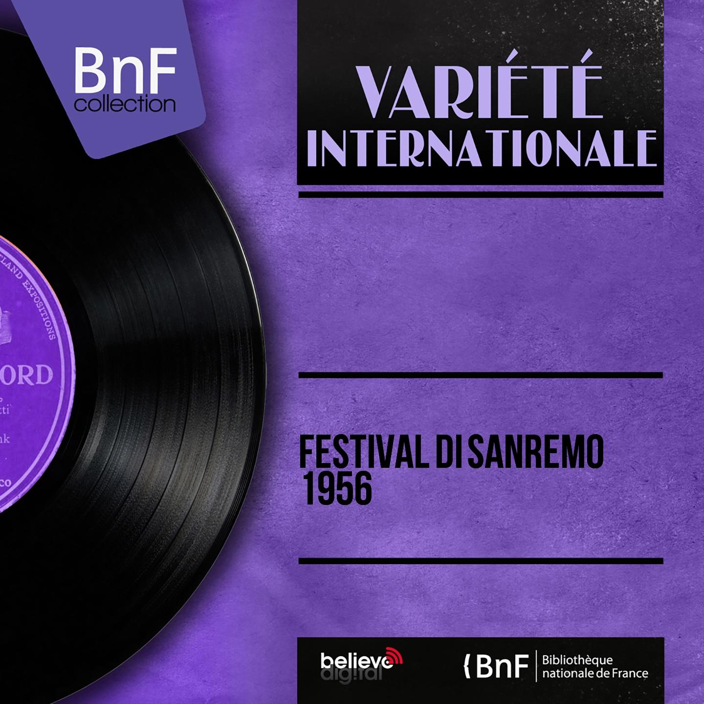 Постер альбома Festival di Sanremo 1956 (Mono Version)