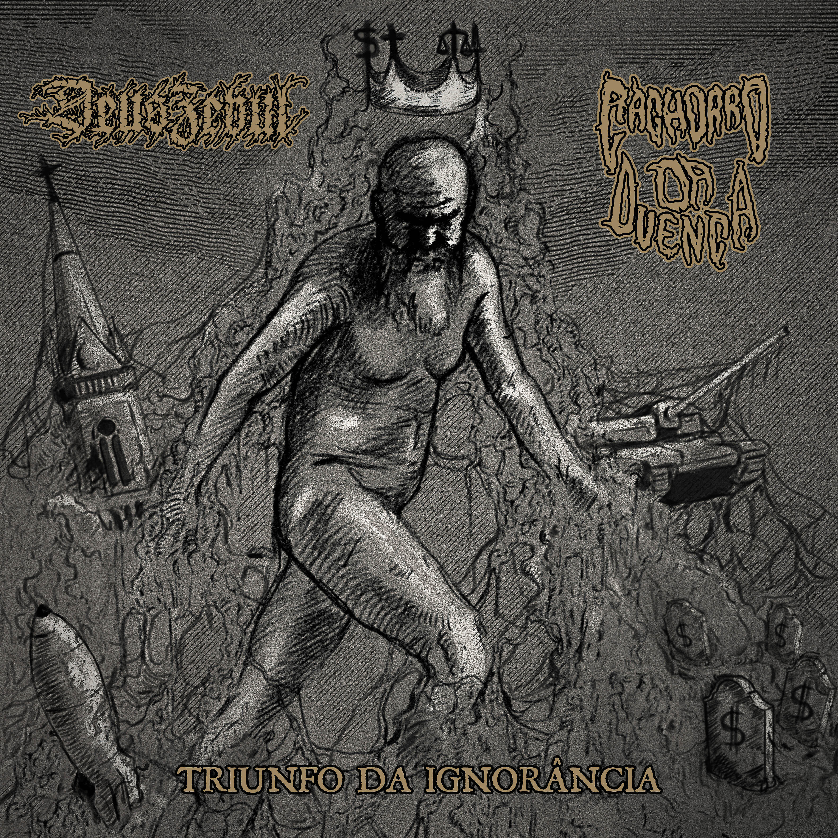 Deuszebul - The Soil Bleeds Black (Nasum Cover)