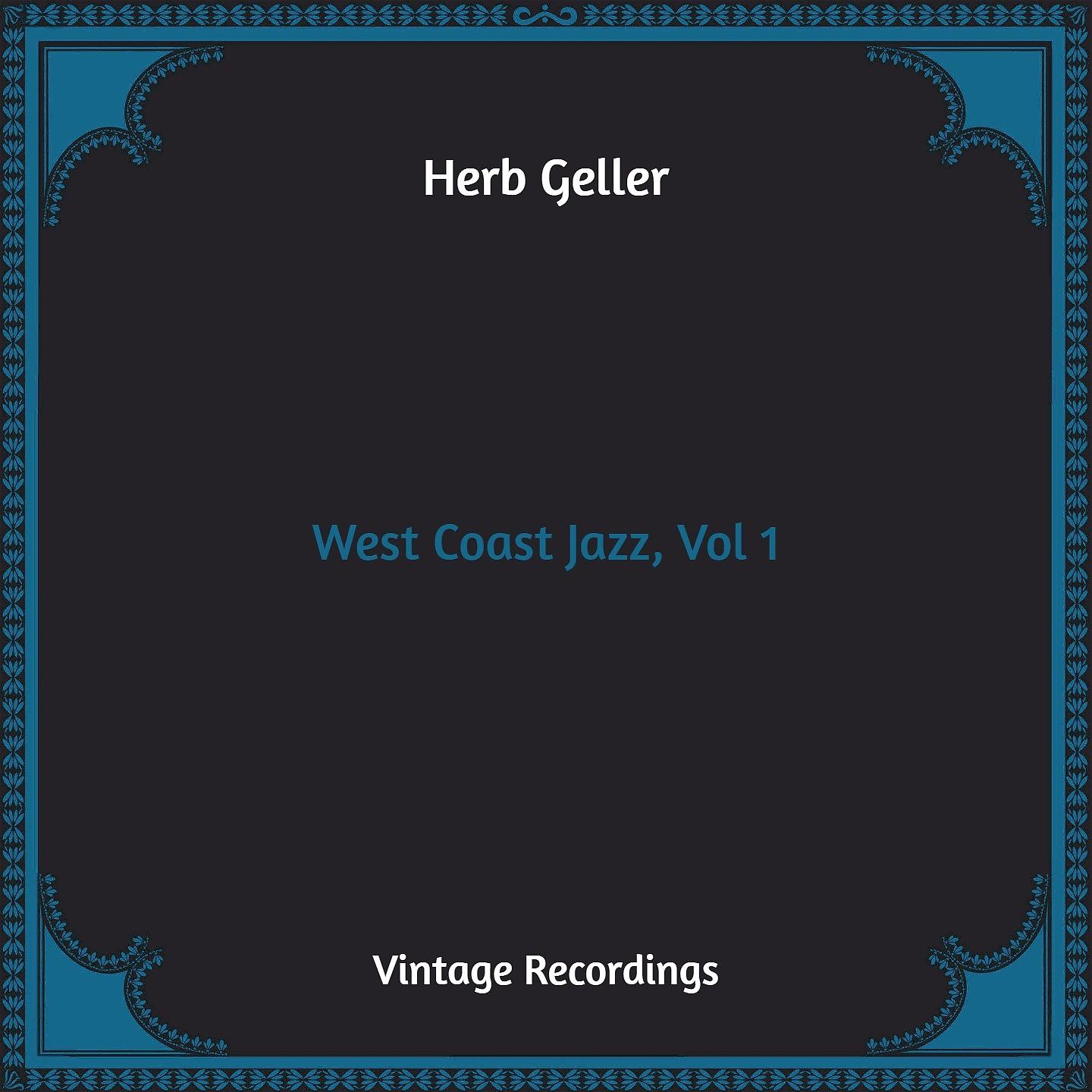 Постер альбома West Coast Jazz, Vol 1