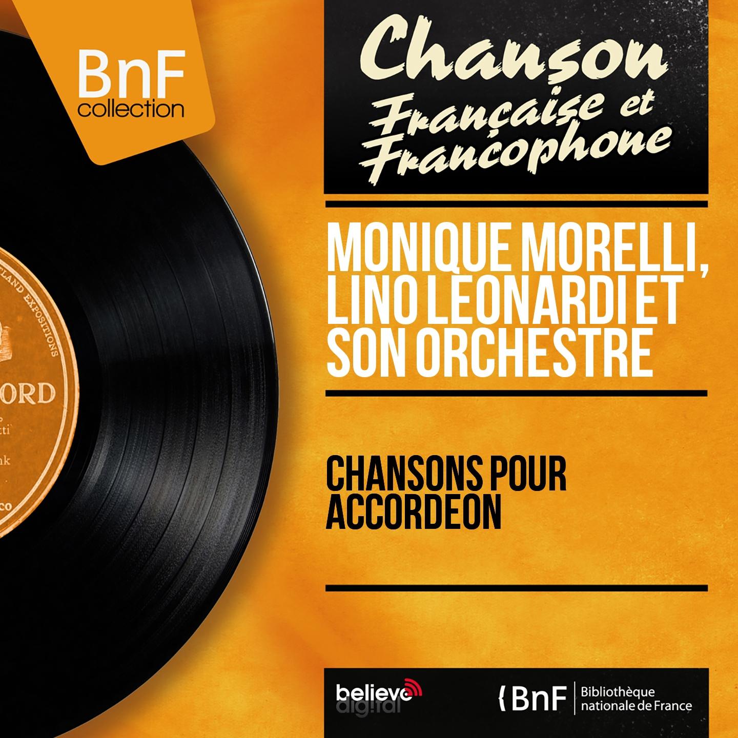 Постер альбома Chansons pour accordéon (Mono version)