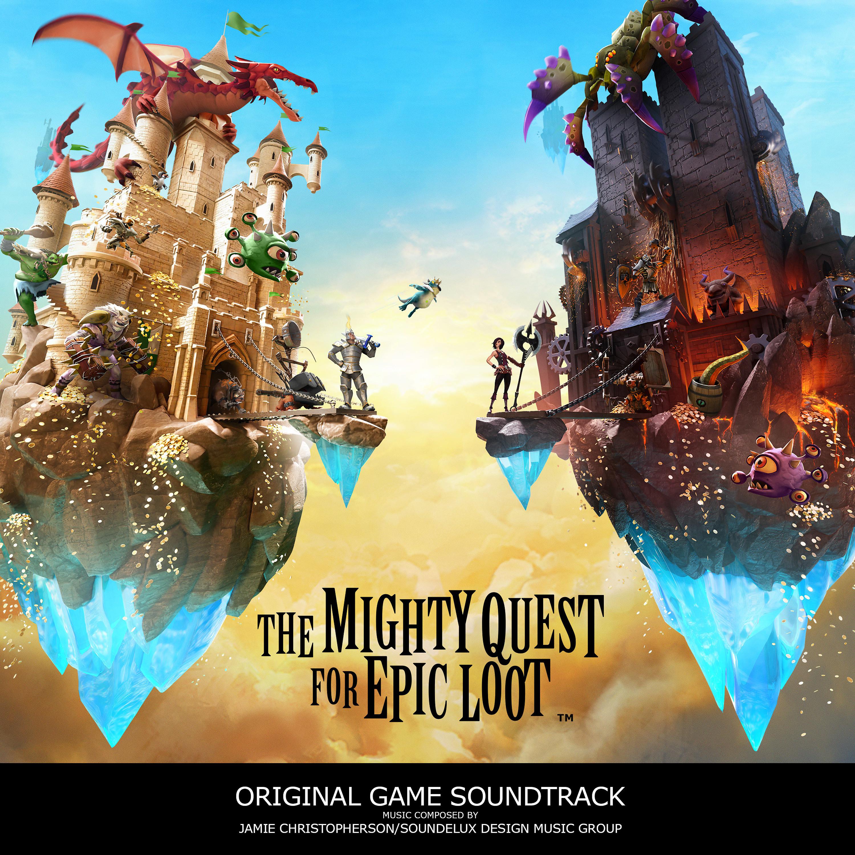 Постер альбома The Mighty Quest for Epic Loot (Original Game Soundtrack)