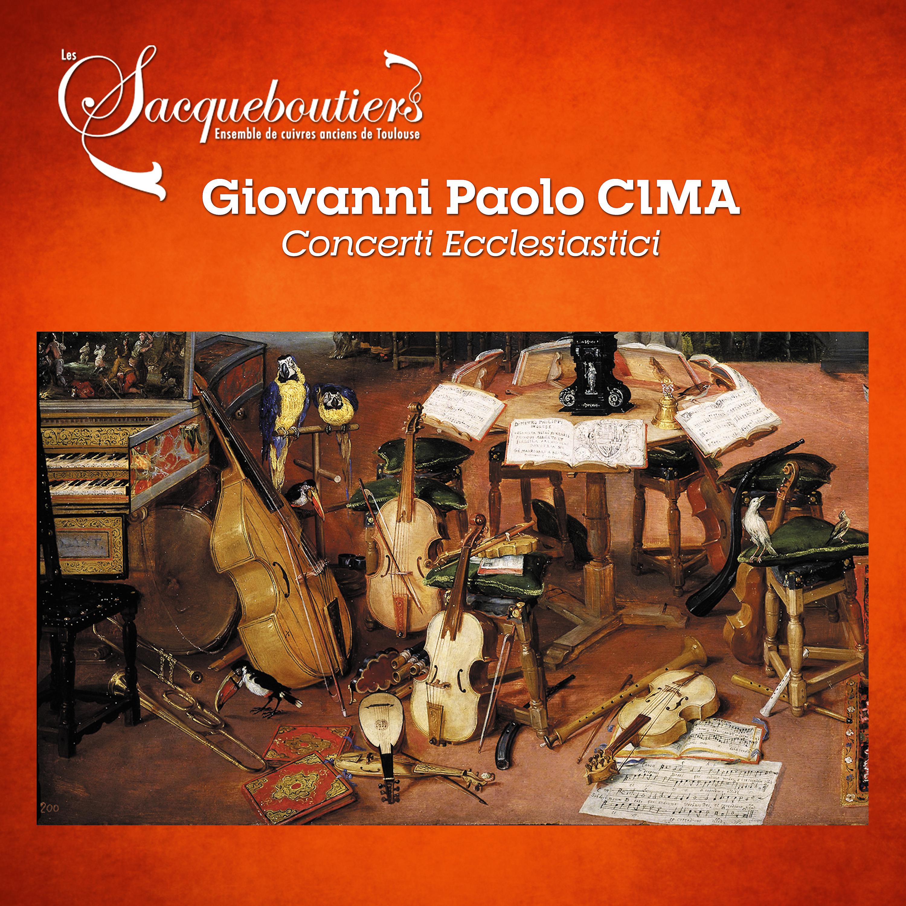 Постер альбома Giovanni Paolo Cima: Concerti Ecclesiastici