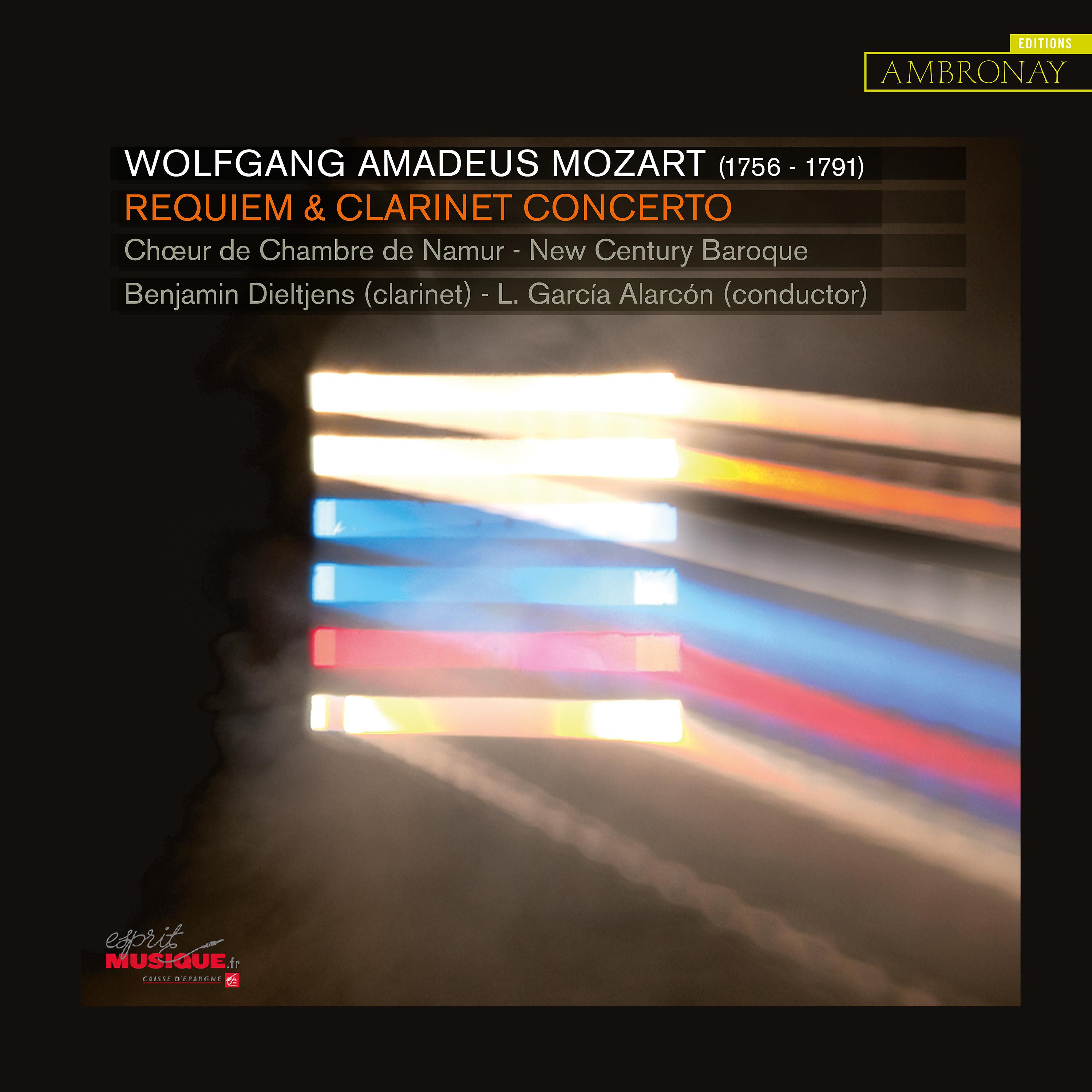 Постер альбома Mozart: Requiem & Clarinet Concerto