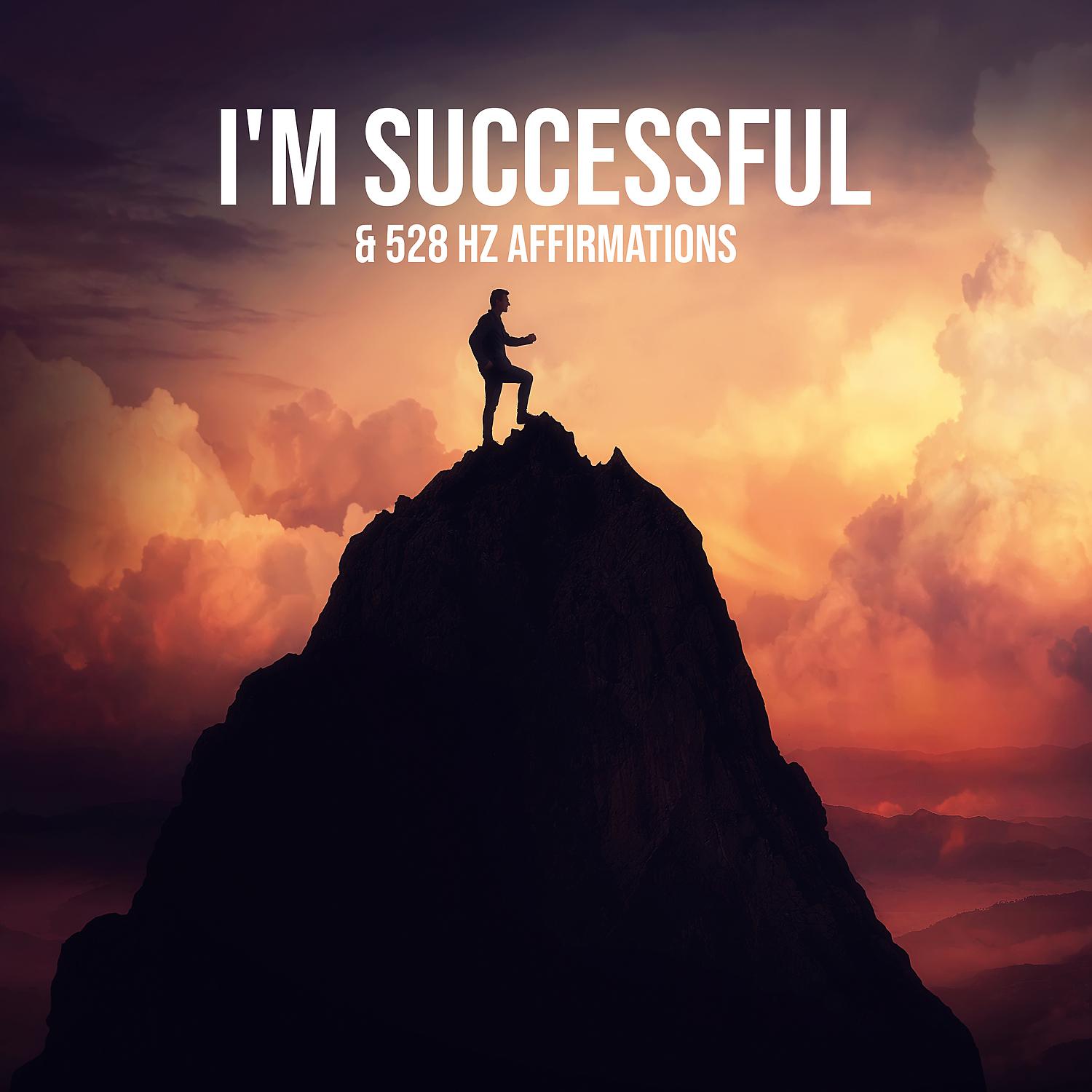 Постер альбома I'm Successful & 528 Hz Affirmations: Wealth, Health, Prosperity & Happiness