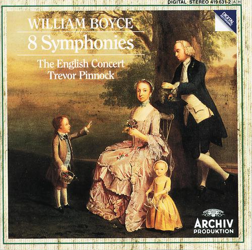 Постер альбома William Boyce: 8 Symphonies
