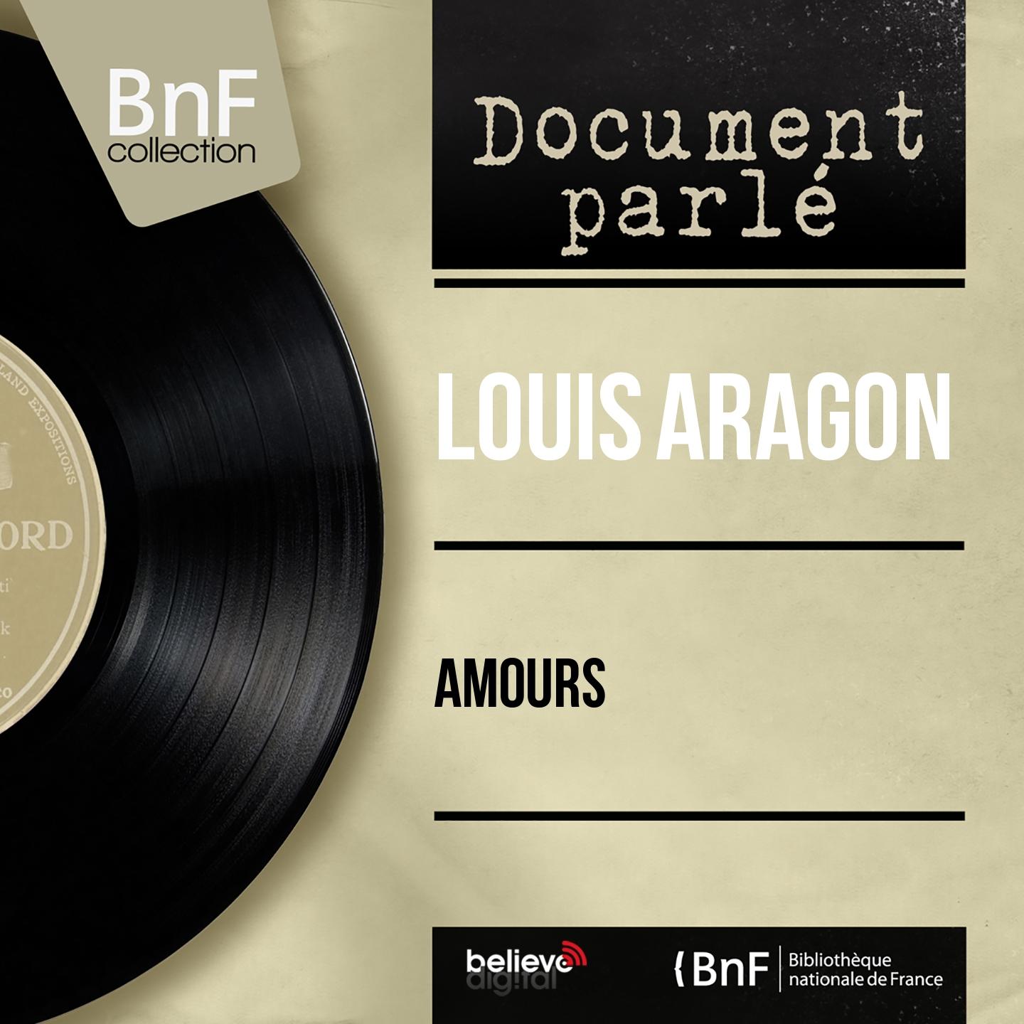Постер альбома Amours (Mono Version)