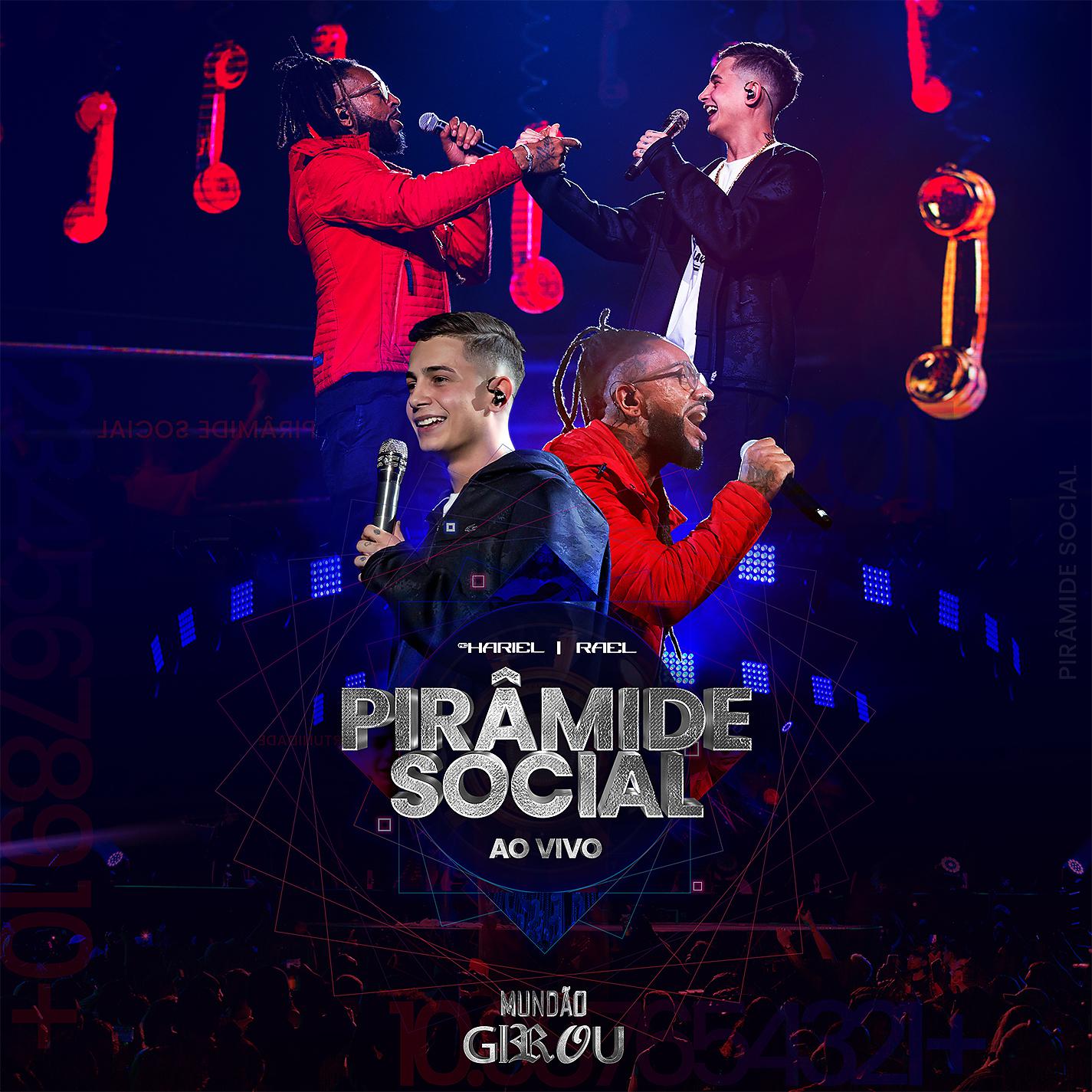 Постер альбома Pirâmide Social (Ao Vivo)