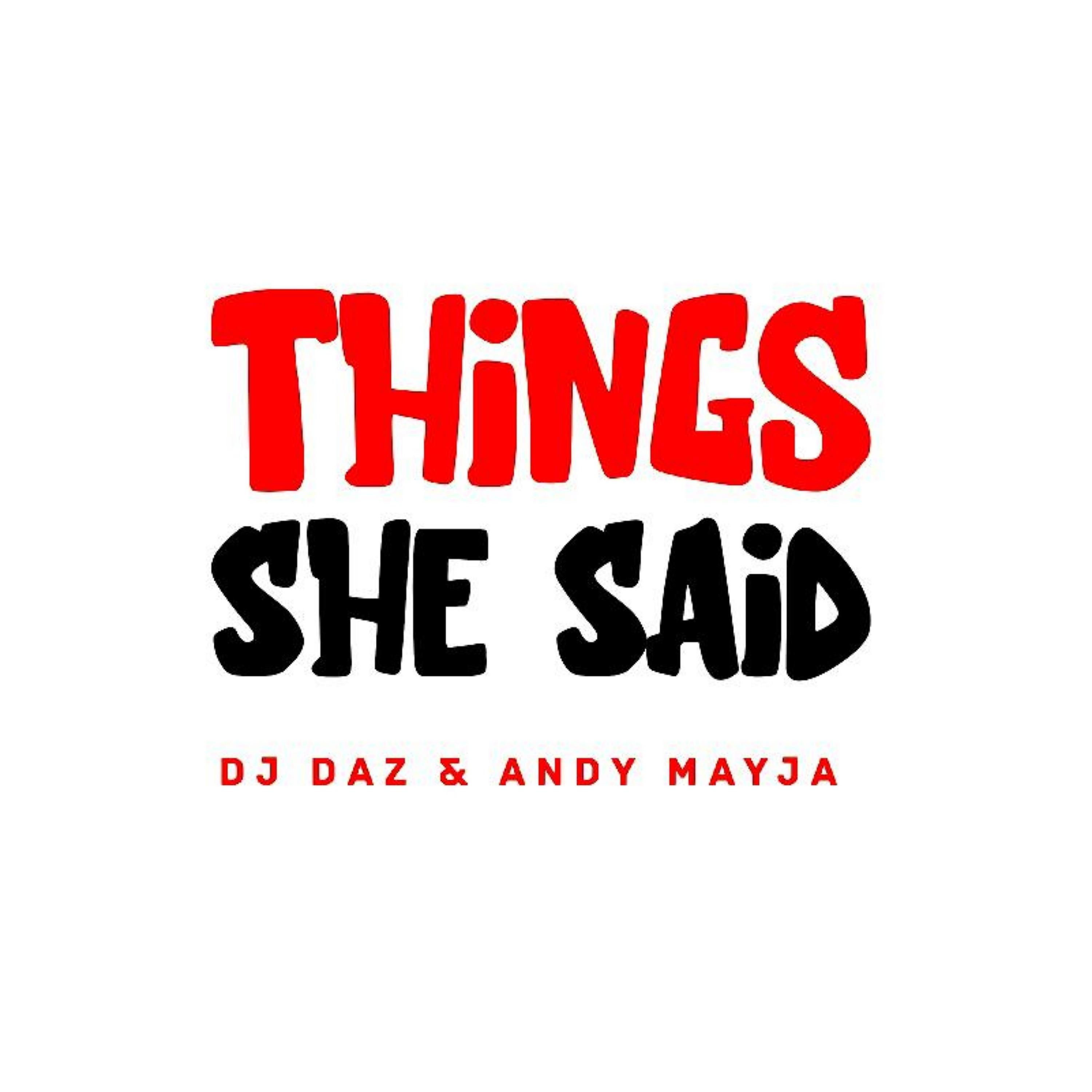Постер альбома Things She Said