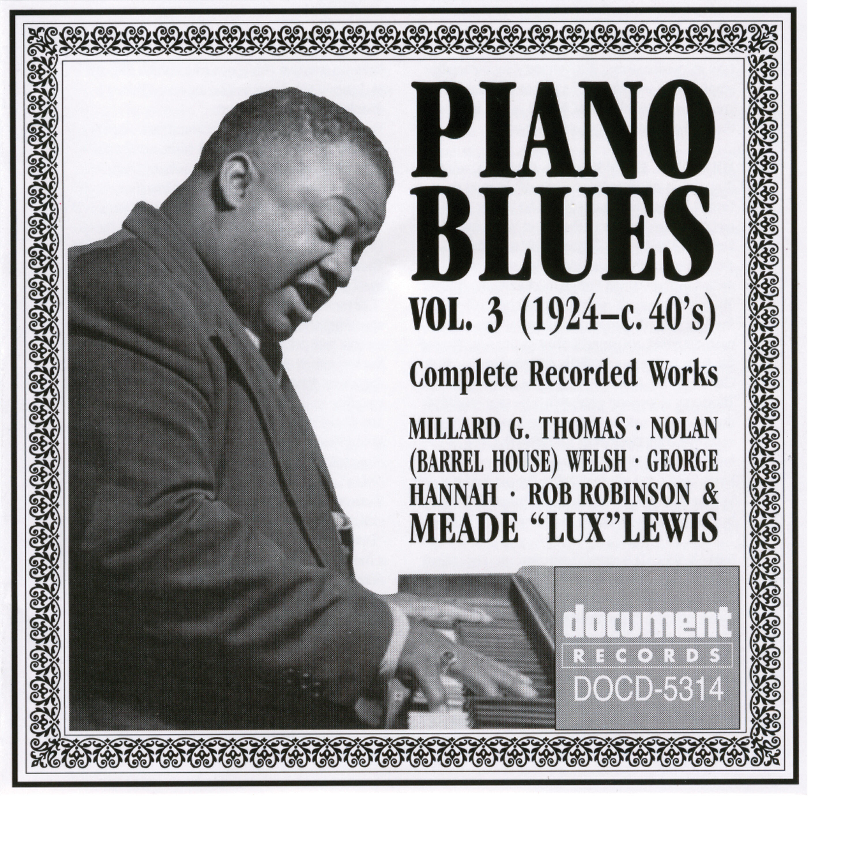 George Hannah accompanied by Meade Lux Lewis - The Boy In The Boat