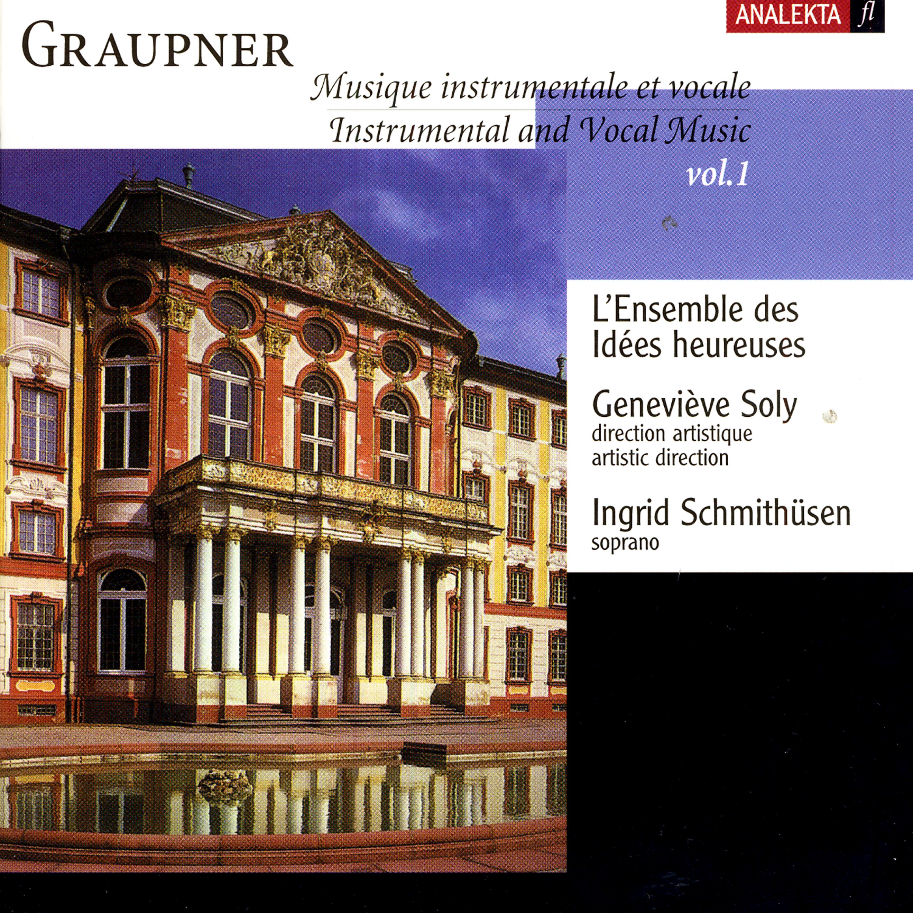 Постер альбома Graupner: Instrumental and Vocal Music, Vol. 1