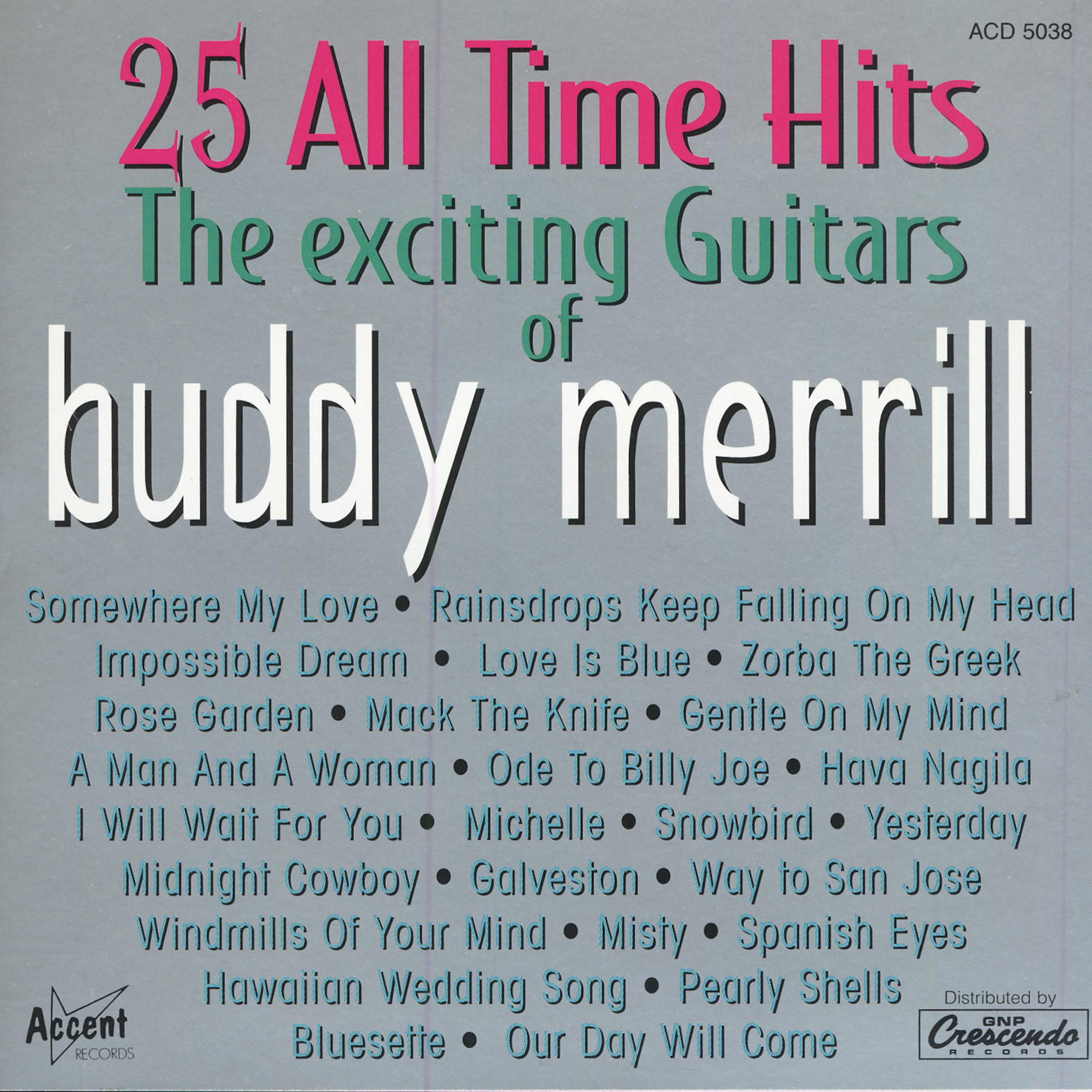 Постер альбома The Exciting Guitars Of Buddy Merrill