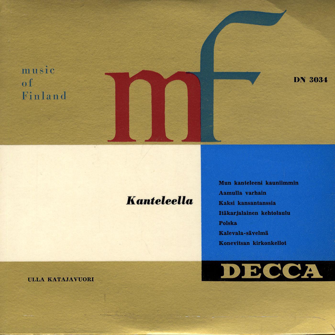 Постер альбома Music of Finland - Kanteleella