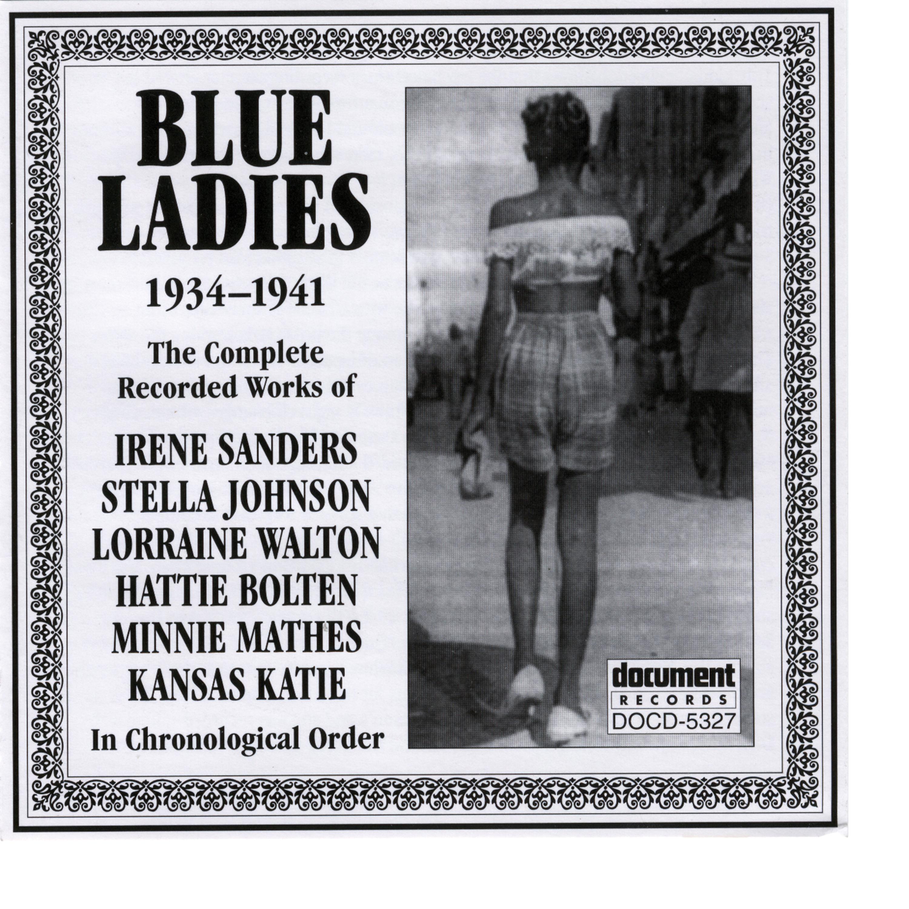Постер альбома Blue Ladies 1934-1941