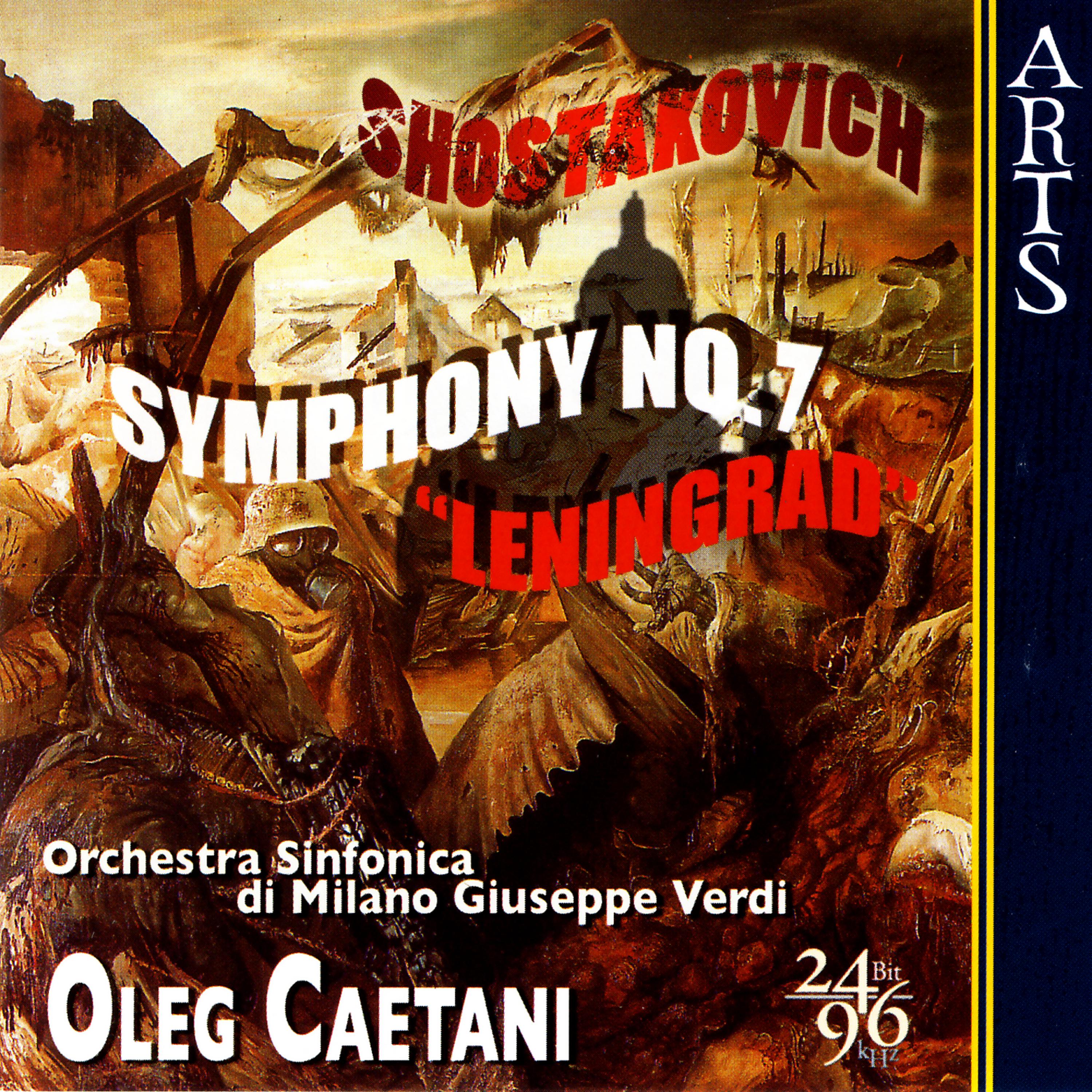 Постер альбома Shostakovich: Symphony No. 7 In C, Op. 60, "Leningrad"