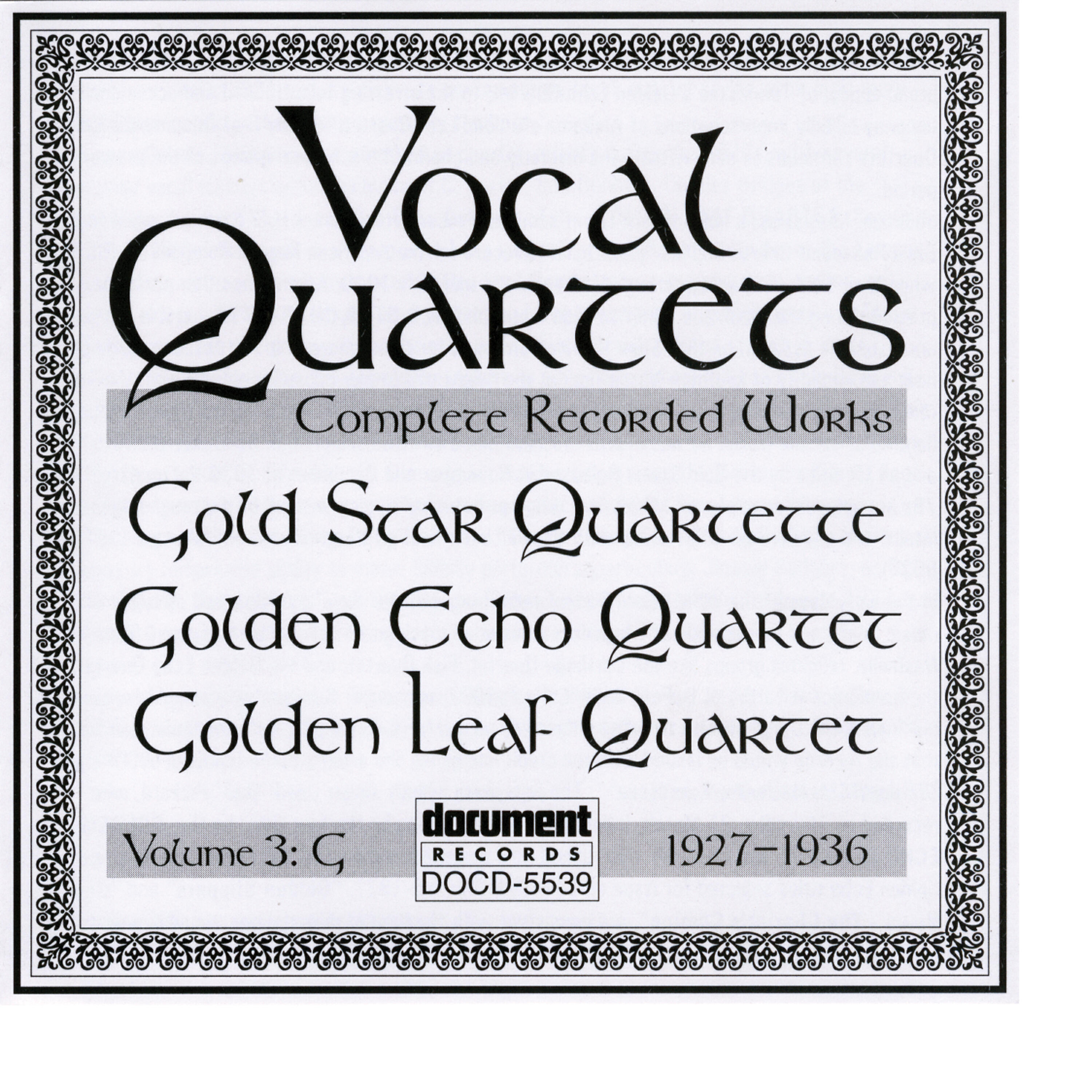 Golden Echo Quartet (Of Station WSM - Golden Slippers