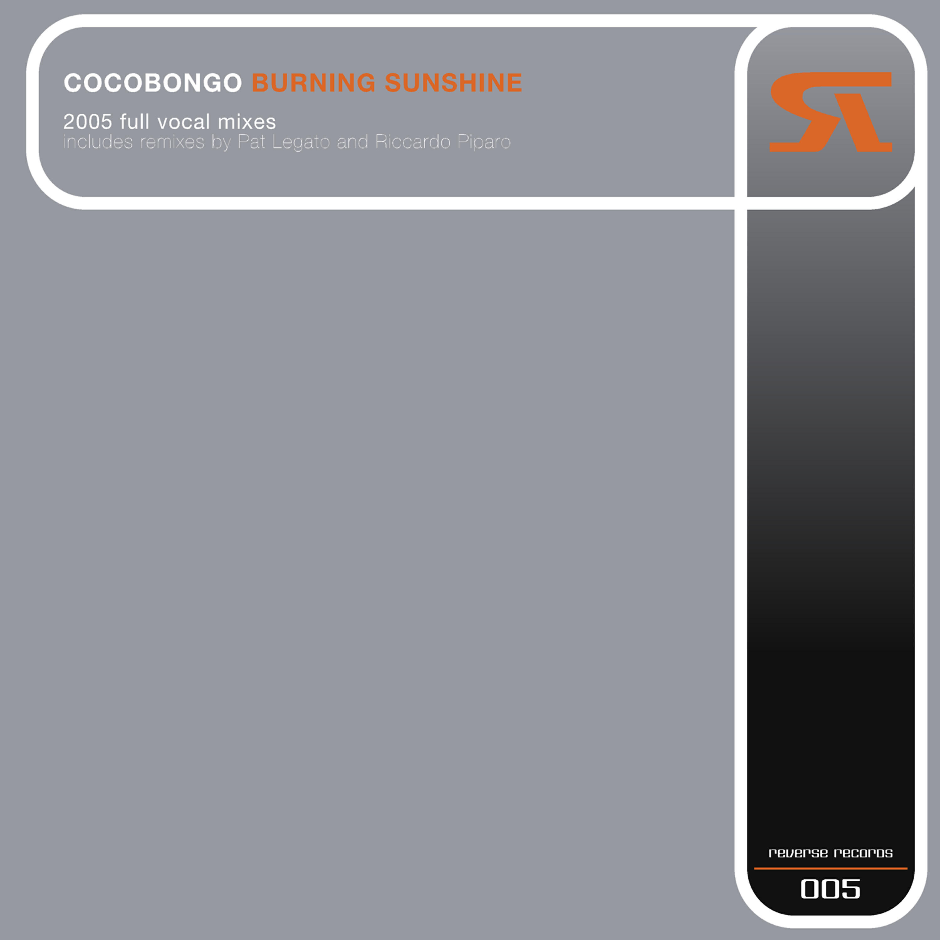 Cocobongo - Burning Sunshine (Ricardo Piparo Remix)