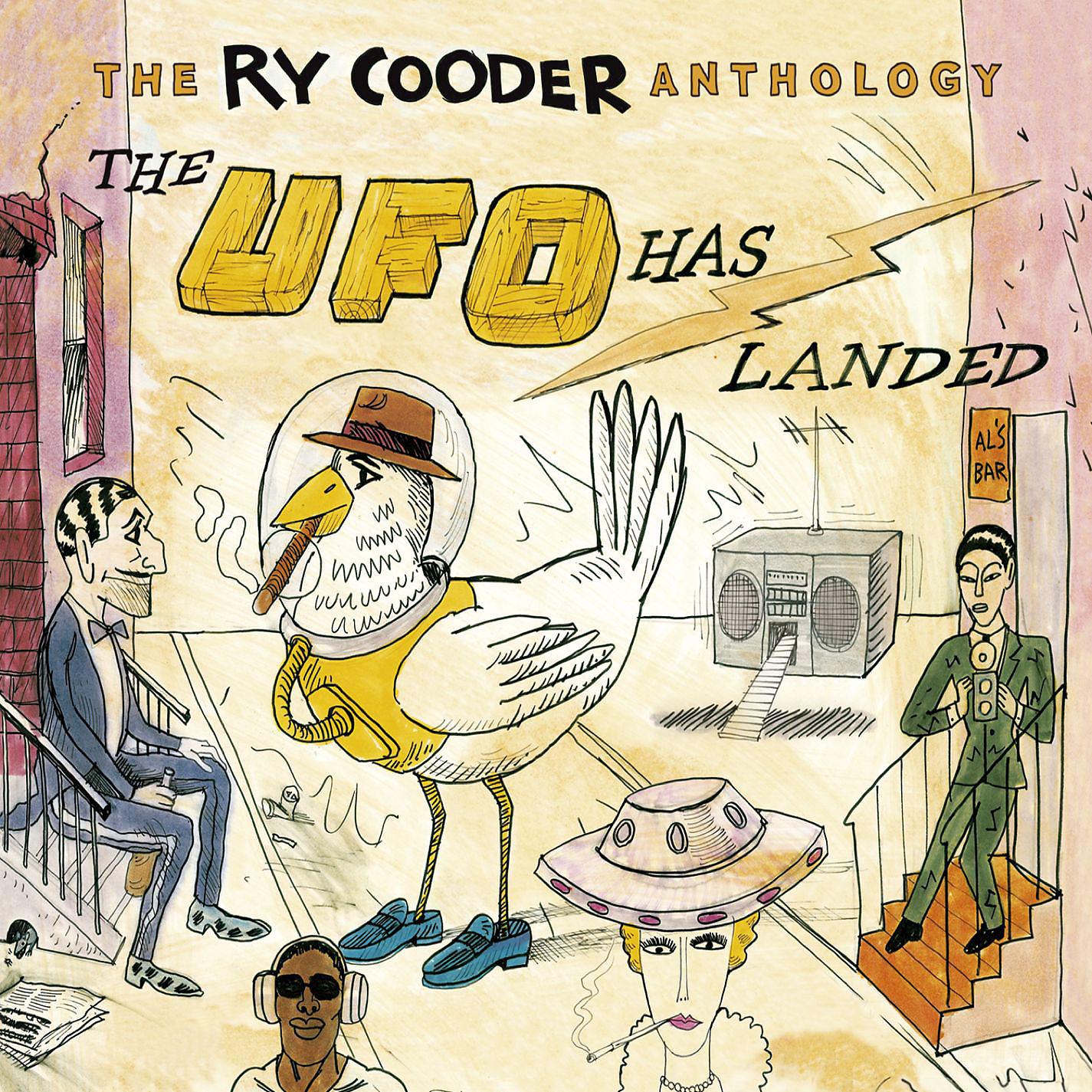 Постер альбома The Ry Cooder Anthology: The UFO Has Landed