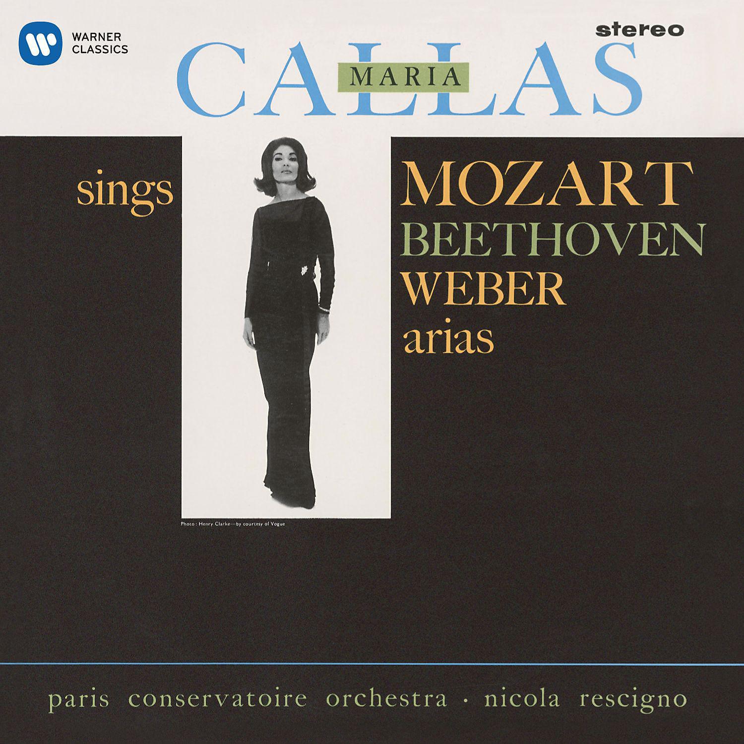 Постер альбома Callas sings Mozart, Beethoven & Weber Arias - Callas Remastered