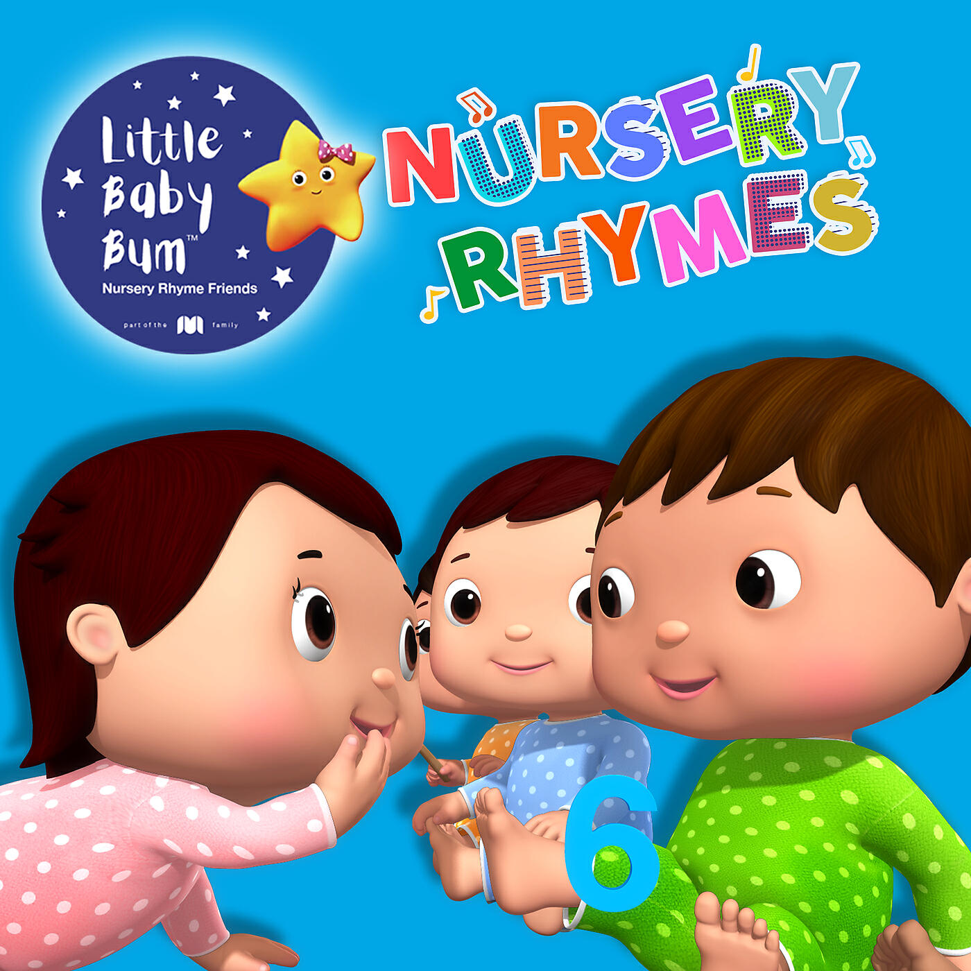 Little Baby Bum Nursery Rhyme Friends - 10 Little Baby Feet (Instrumental)