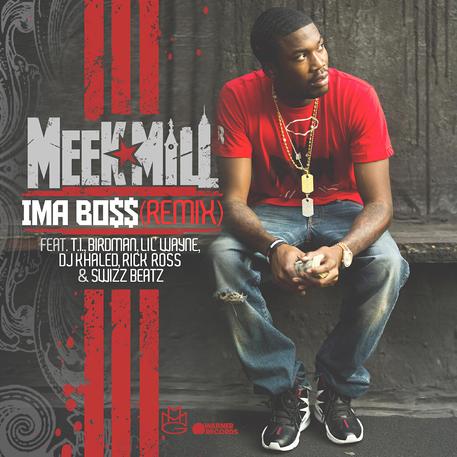 Meek Mill - Ima Boss (T.I., Birdman, Lil' Wayne, DJ Khaled, Rick Ross & Swizz Beatz) [Remix]