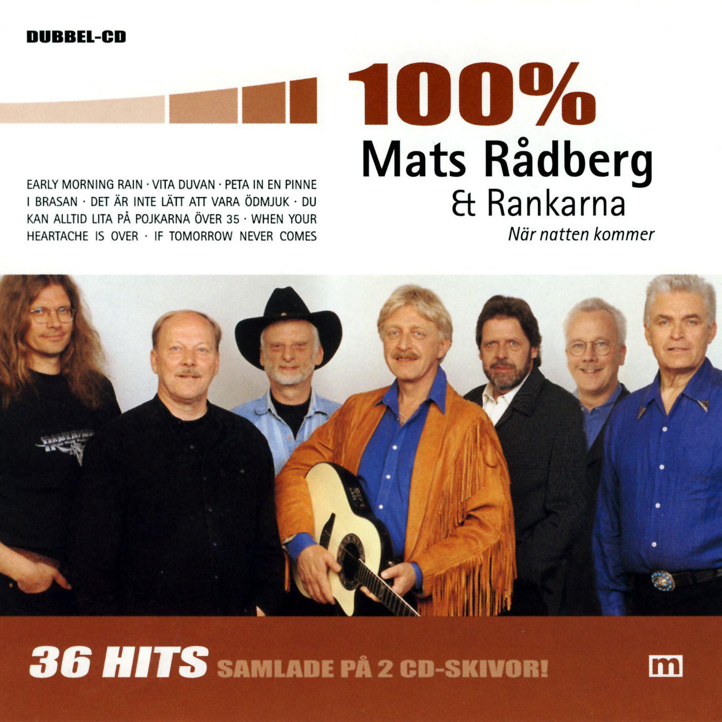 Постер альбома 100 % Mats Rådberg & Rankarna